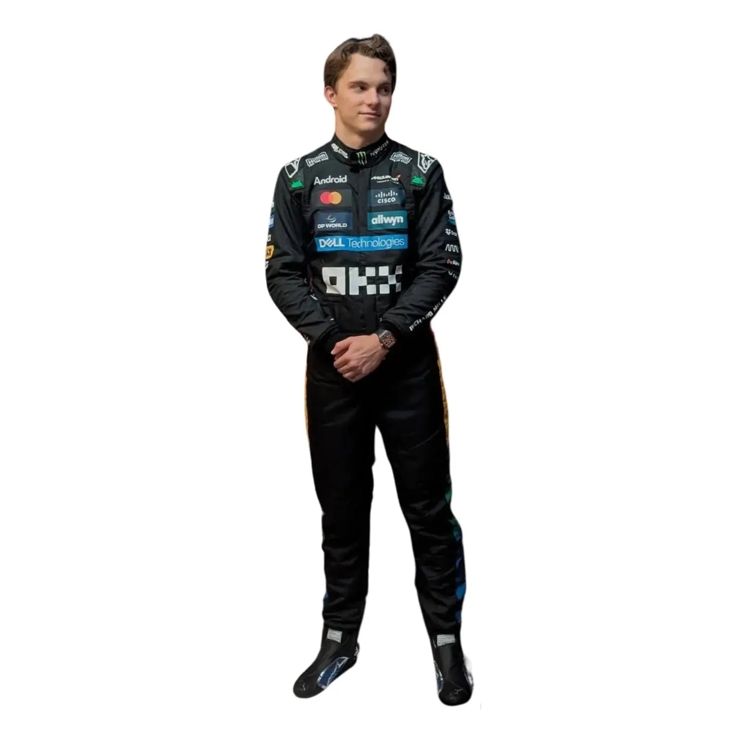 2025 F1 Racing Costume Worn by Lando Norris & Oscar Piastri - Abu dhabi GP image 3