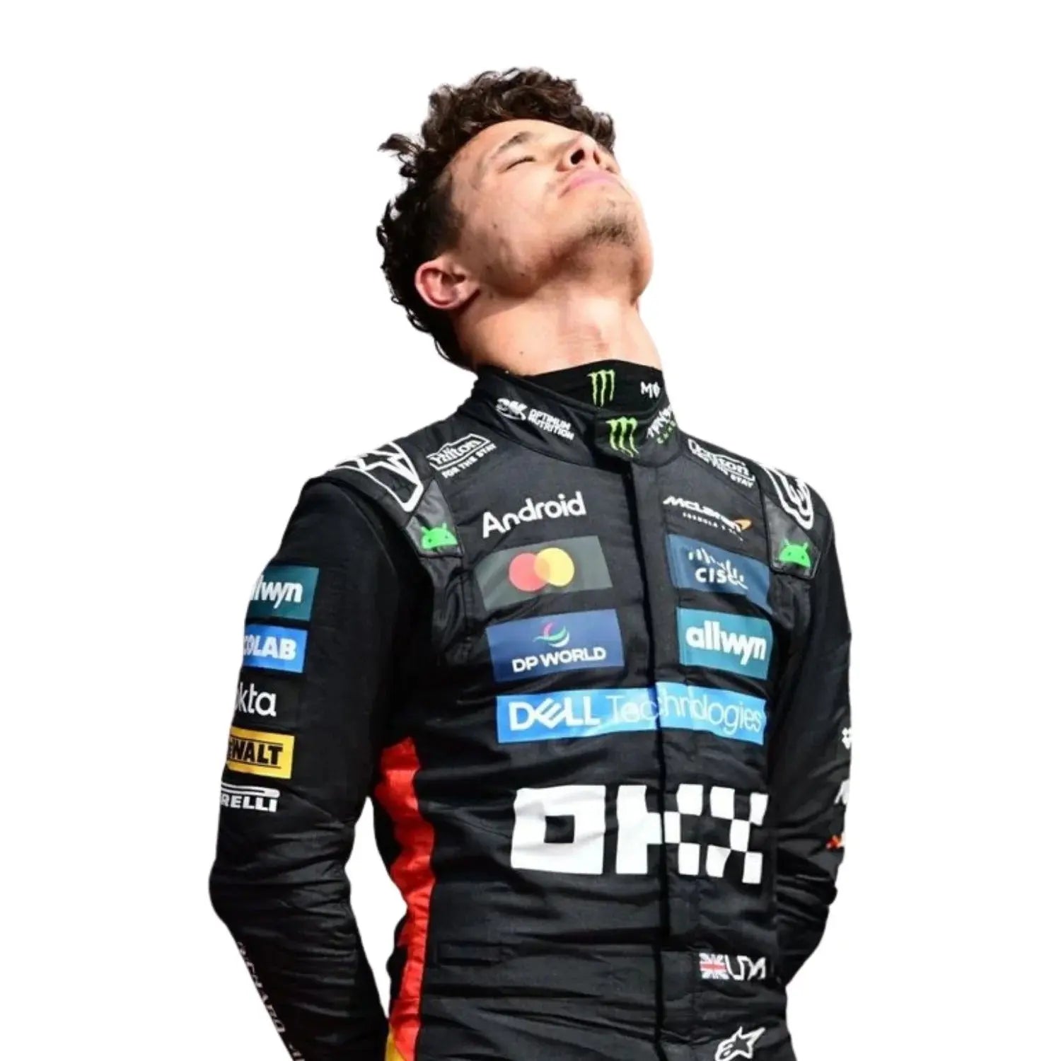 2025 F1 Racing Costume Worn by Lando Norris & Oscar Piastri - Abu dhabi GP image 5