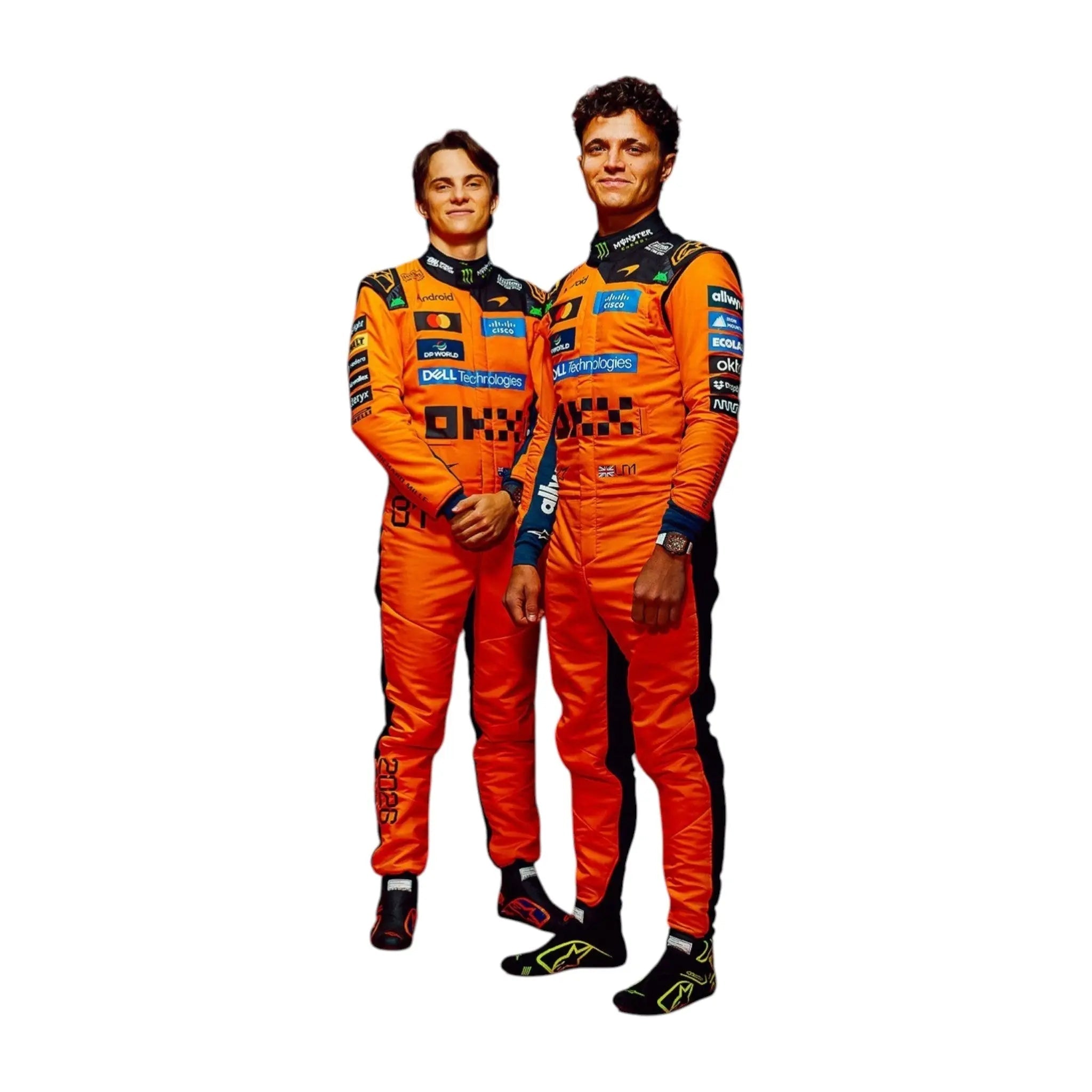2026 McLaren Replica F1 Team Race & Go-Kart Suit image 1