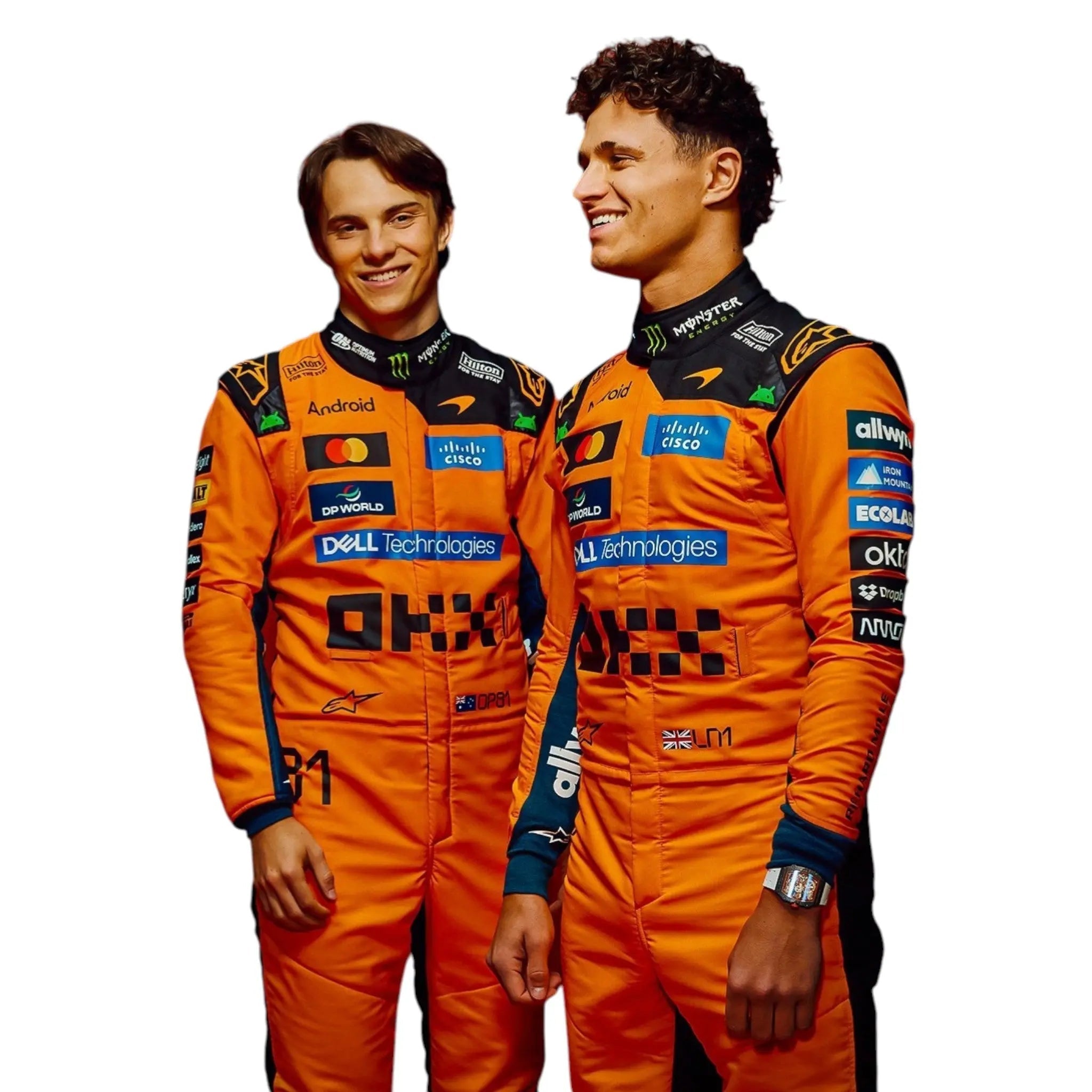 2026 McLaren Replica F1 Team Race & Go-Kart Suit image 2