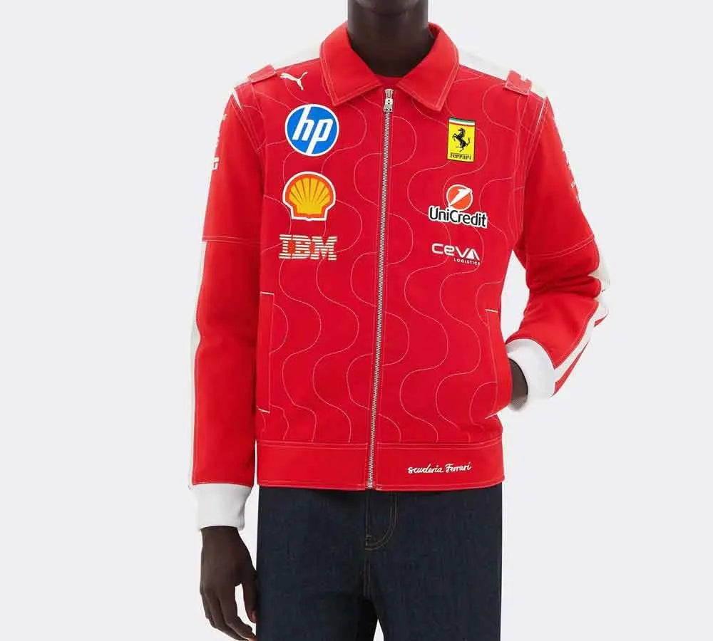 Scuderia Ferrari HP 2025 Monza Limited Edition Team Replica Jacket image 4