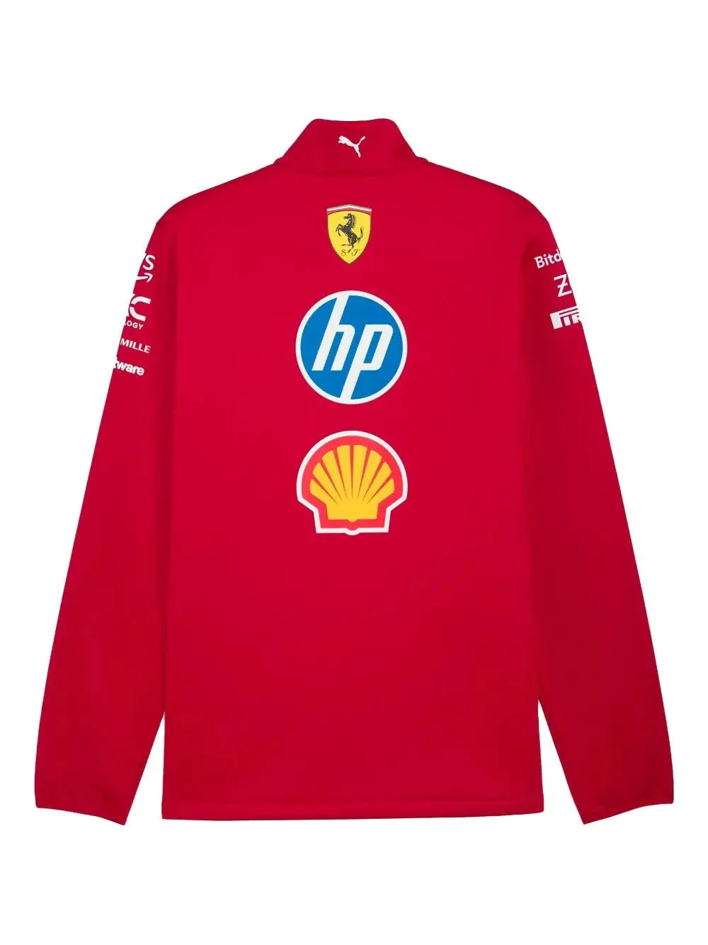 2025 Scuderia Ferrari F1 Team Softshell zip jacket image 2