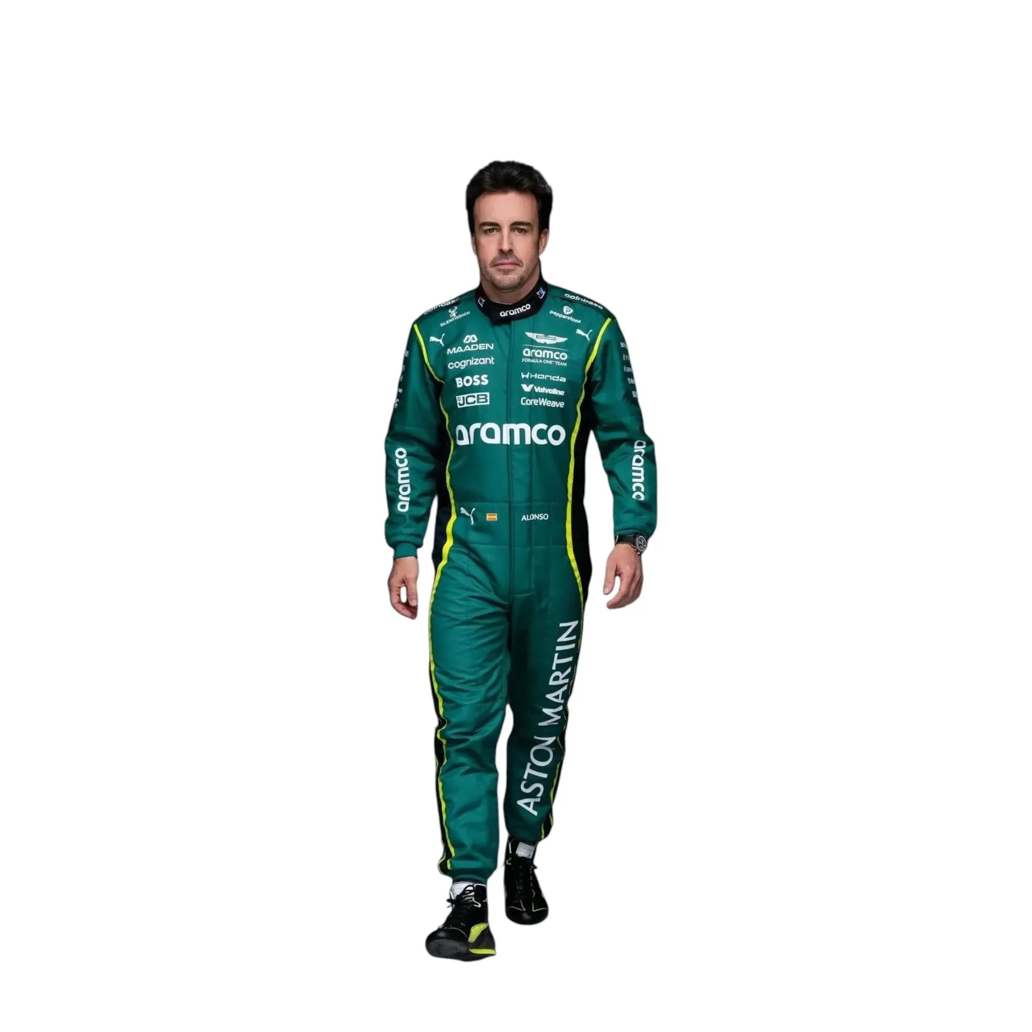 2026 Fernando Alonso & Lance Stroll Aston Martin F1 Racing Suit image 2