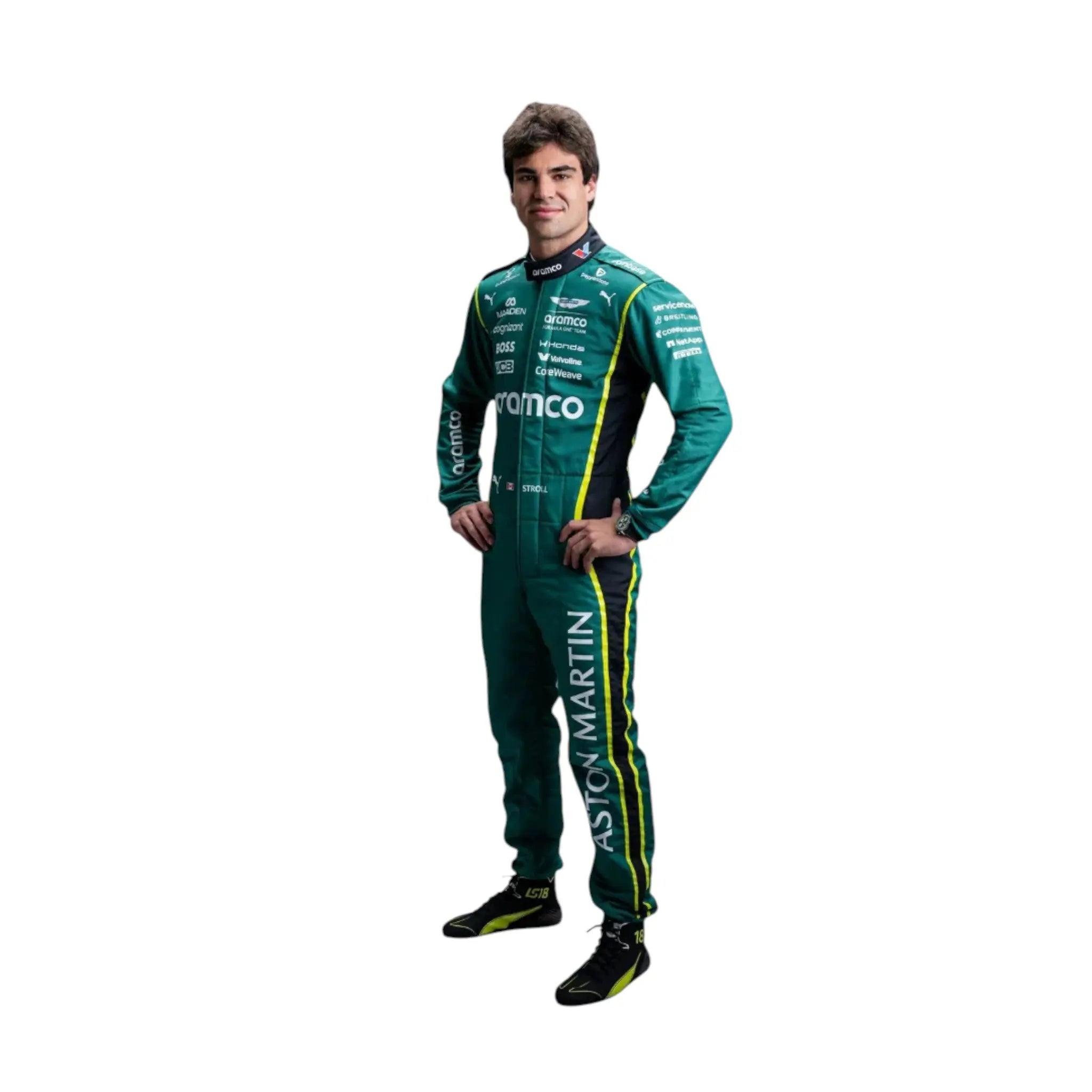 2026 Fernando Alonso & Lance Stroll Aston Martin F1 Racing Suit image 4