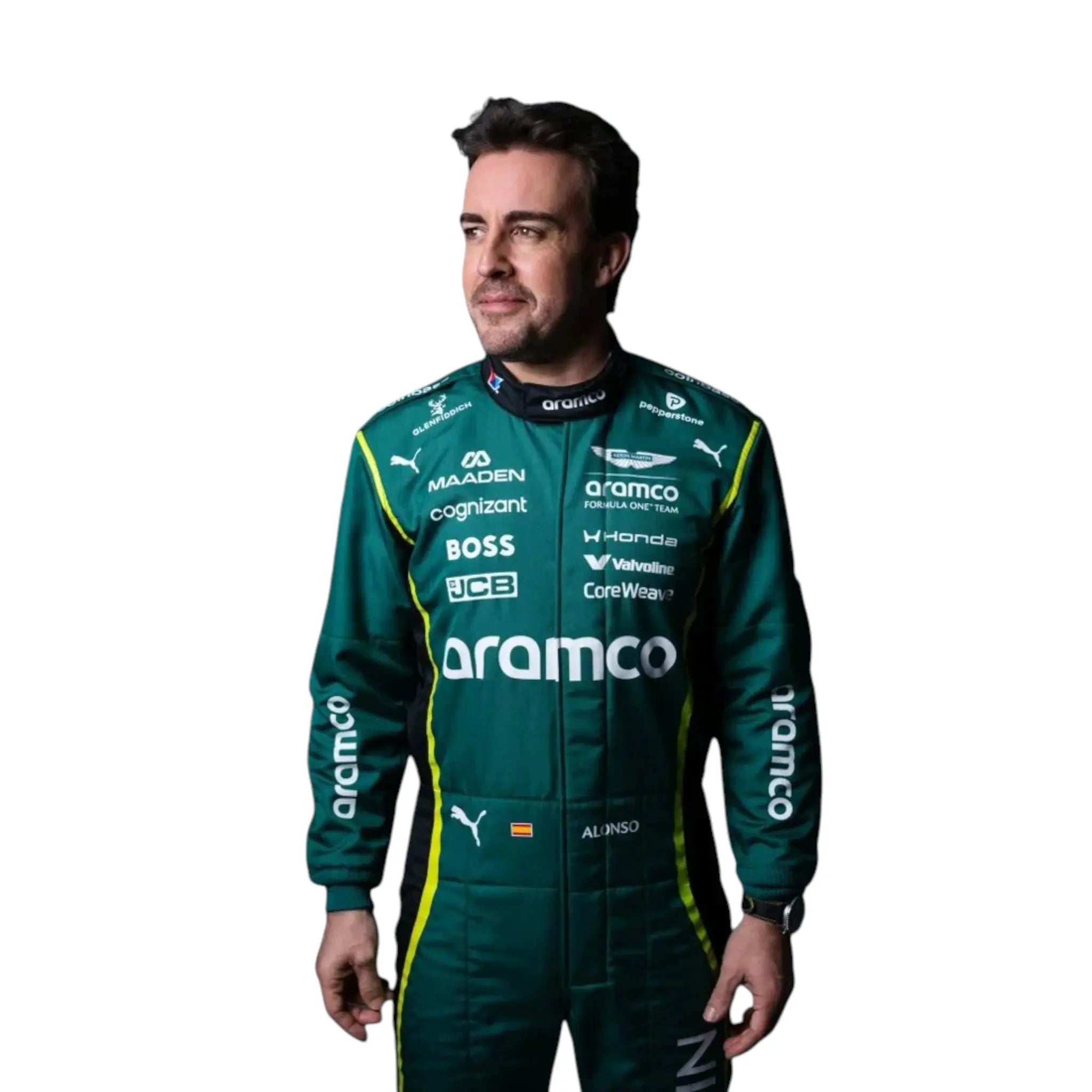 2026 Fernando Alonso & Lance Stroll Aston Martin F1 Racing Suit image 5