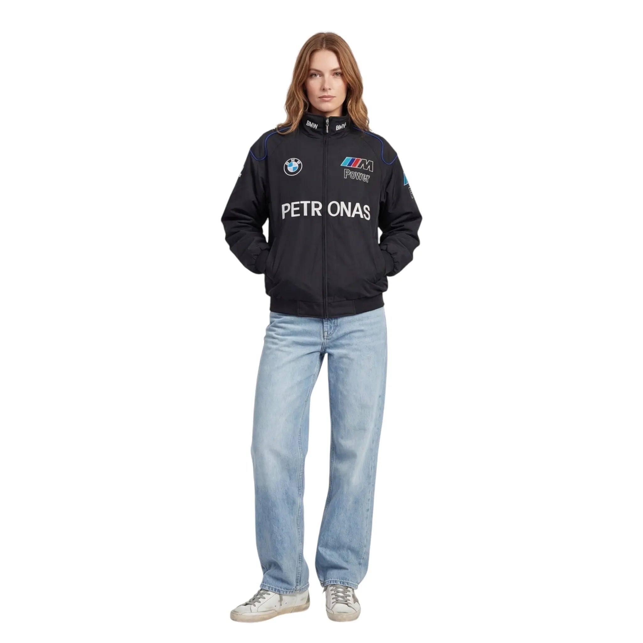 BMW F1 Vintage Racing Jacket – Black Edition image 3