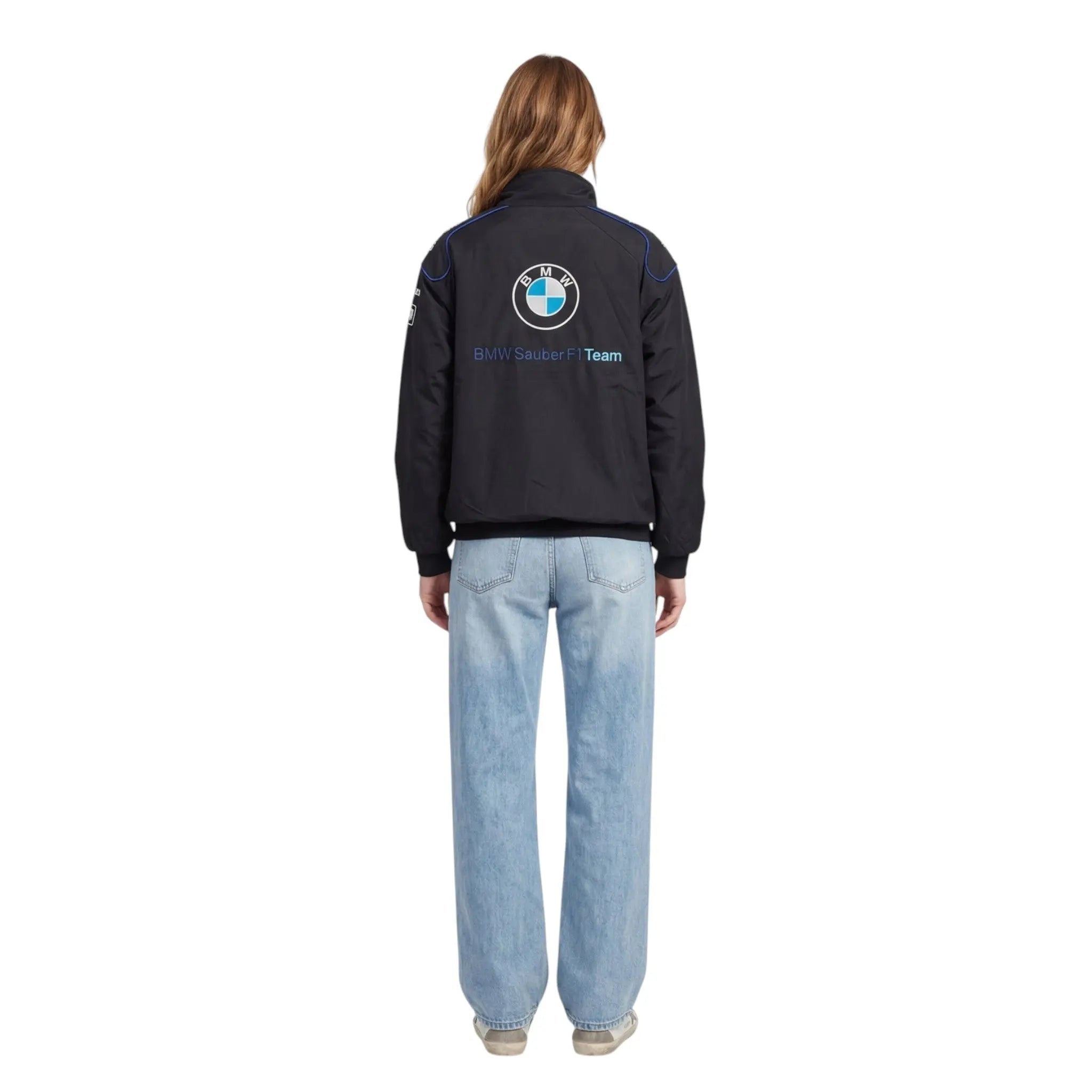 BMW F1 Vintage Racing Jacket – Black Edition image 4