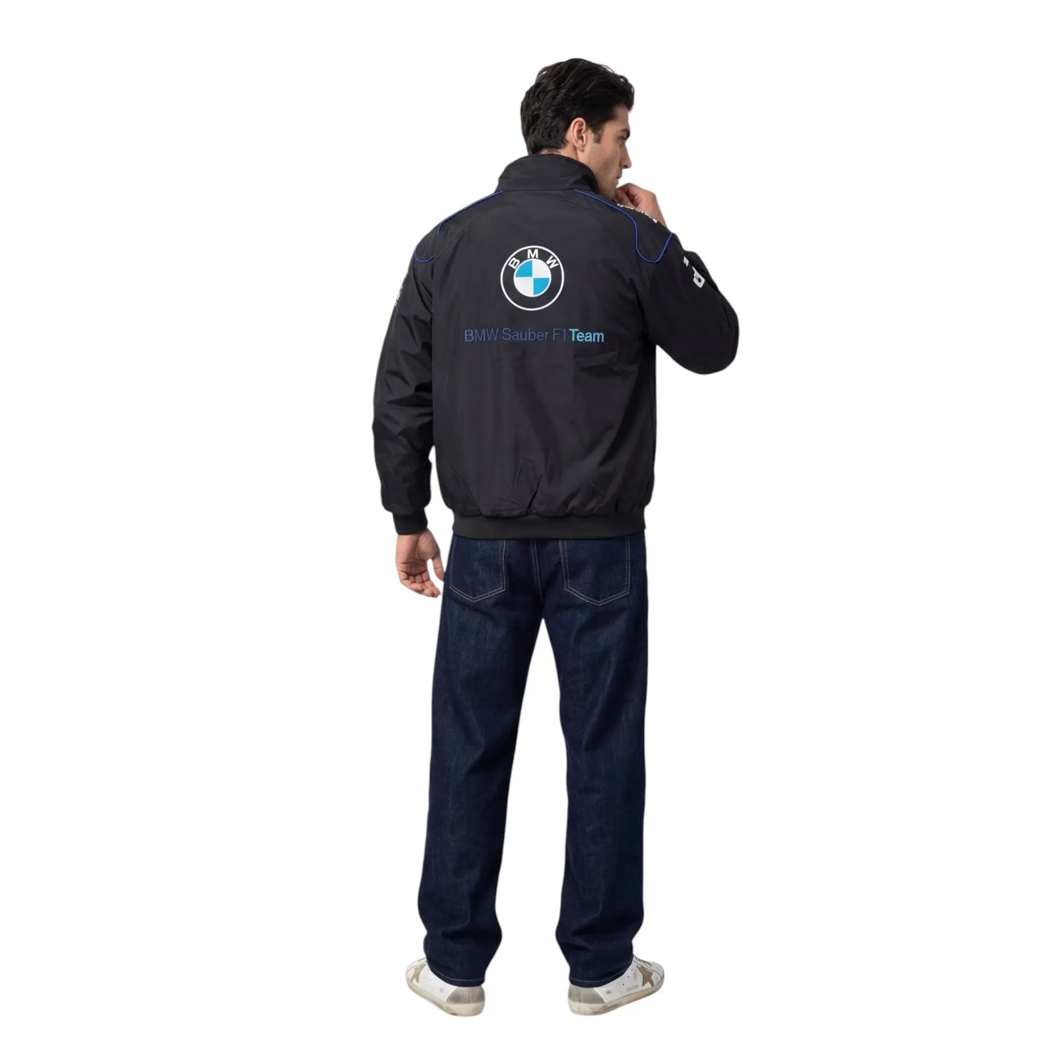 BMW F1 Vintage Racing Jacket – Black Edition image 6