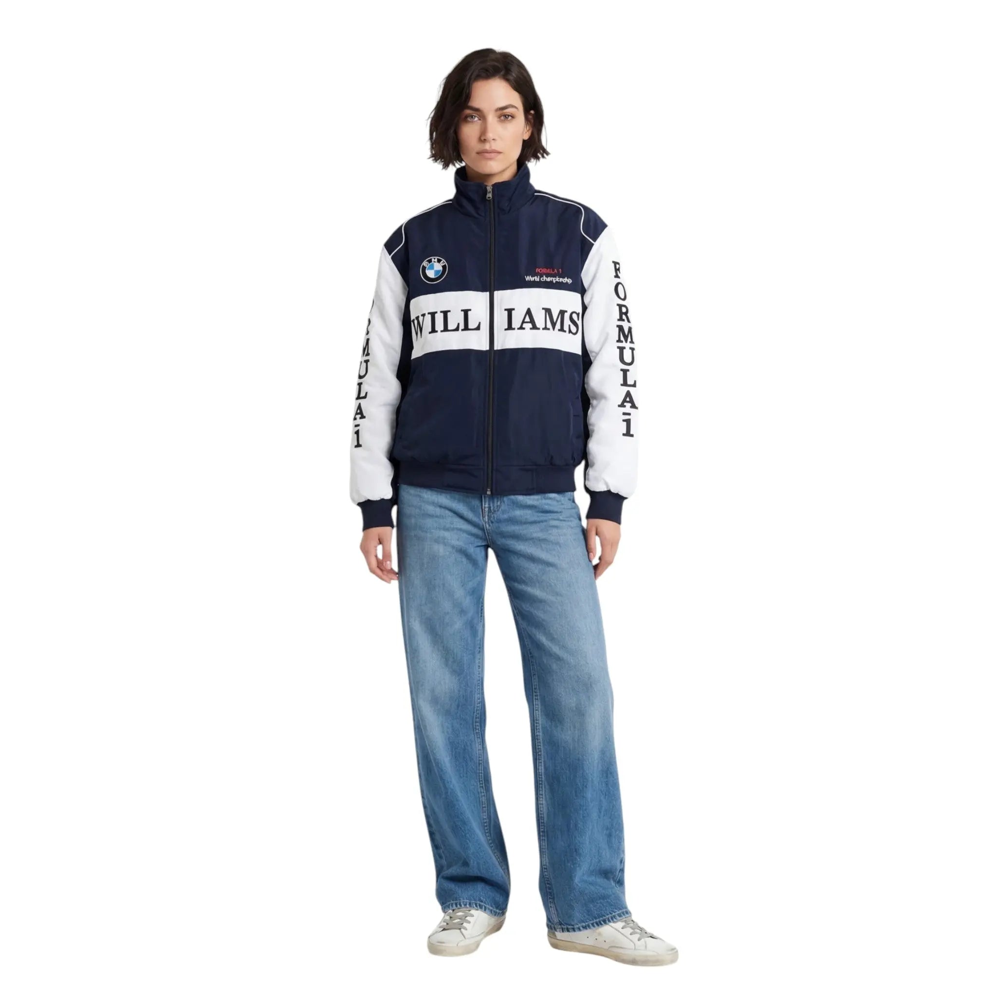 BMW F1 Vintage Racing Jacket - Williams Edition image 3