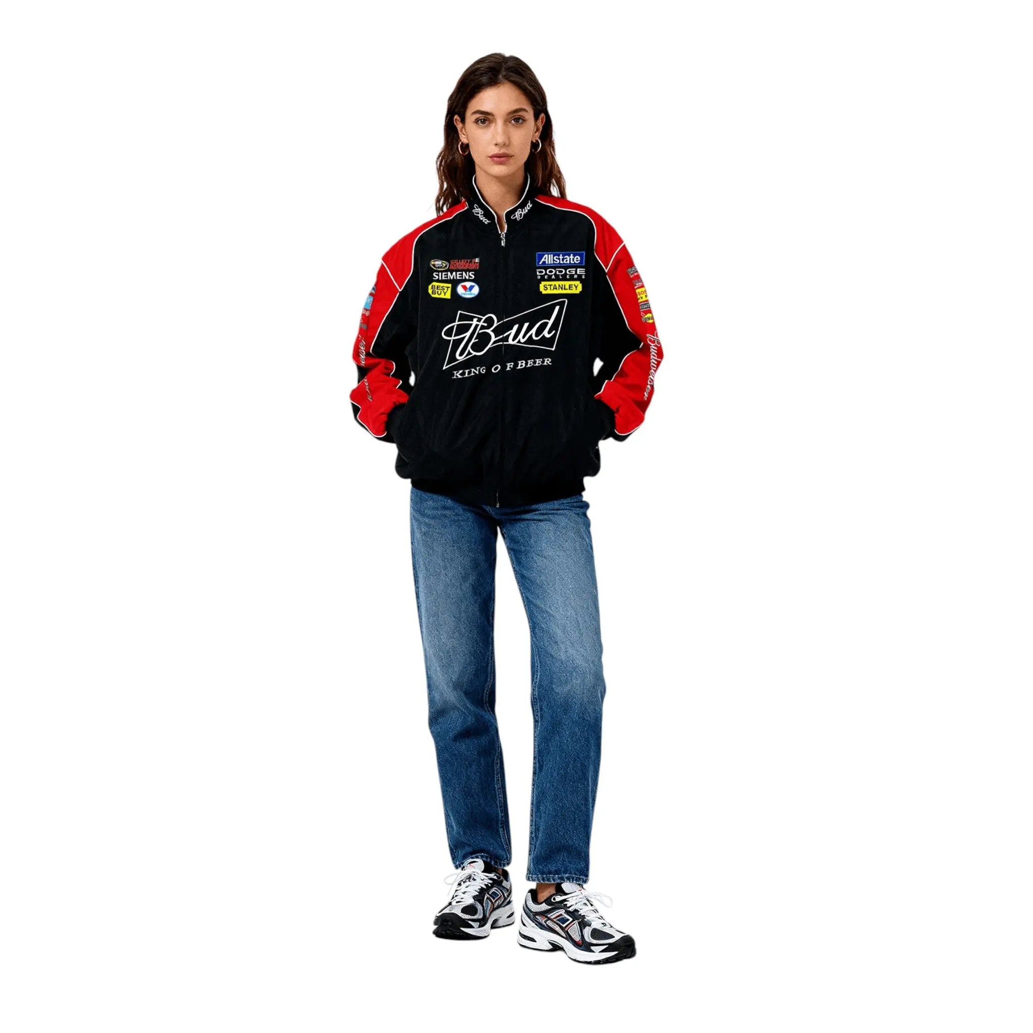 Budweiser Racing Vintage Jacket - Black Edition image 3