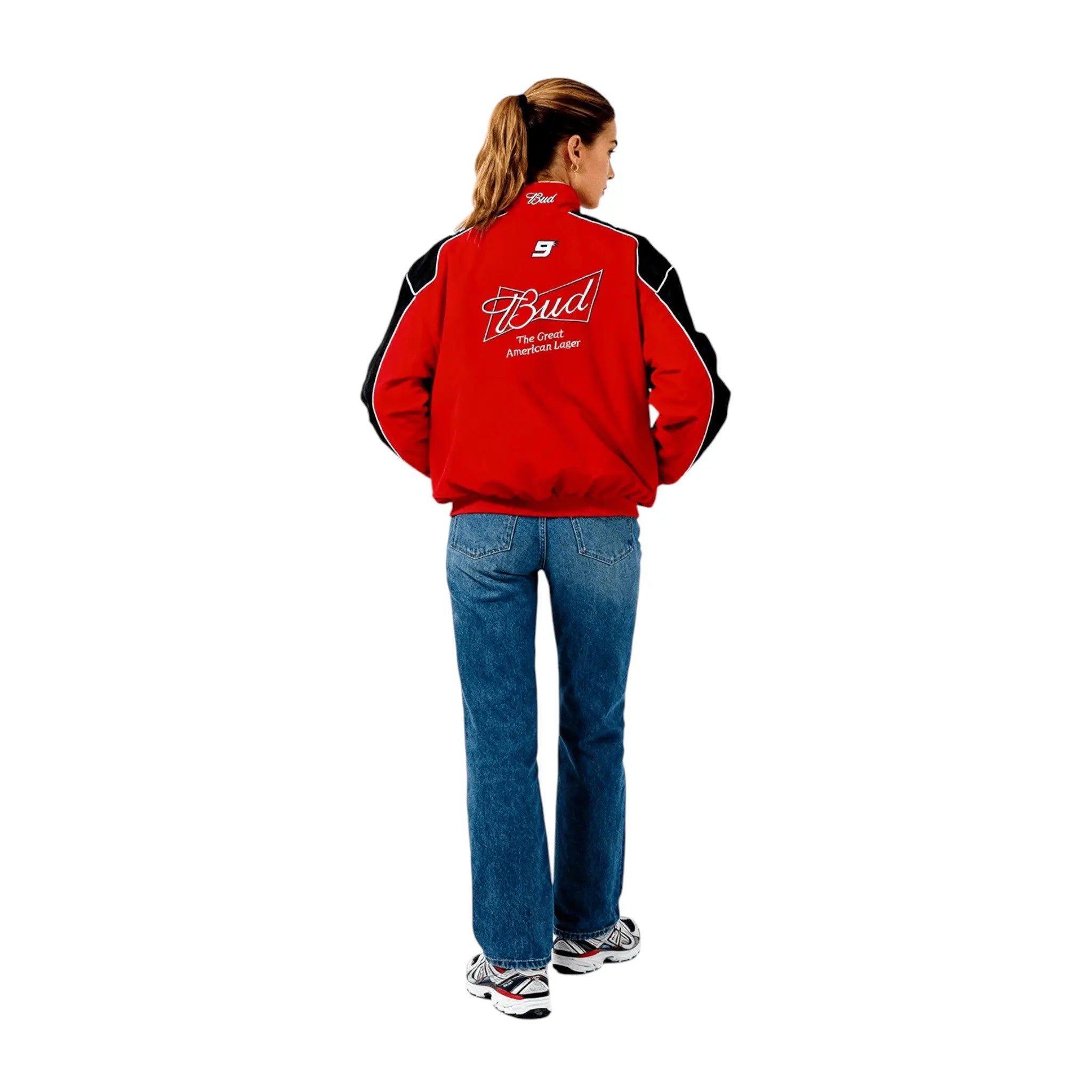 Budweiser Racing Vintage Jacket - Red Edition image 4
