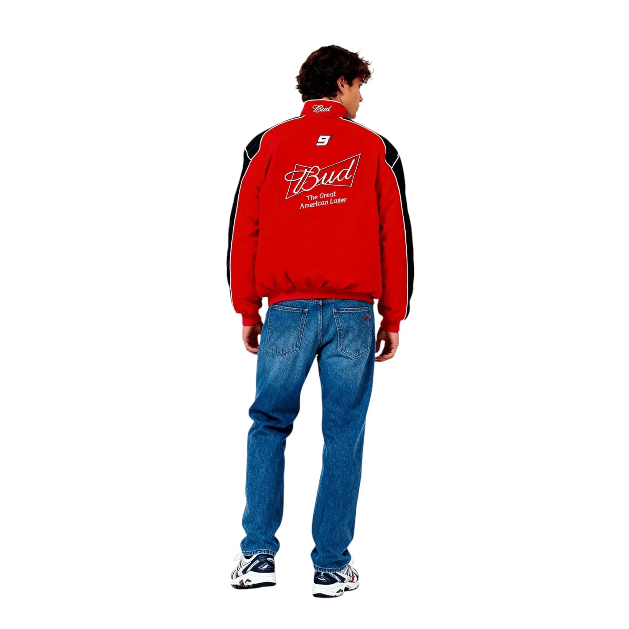 Budweiser Racing Vintage Jacket - Red Edition image 6