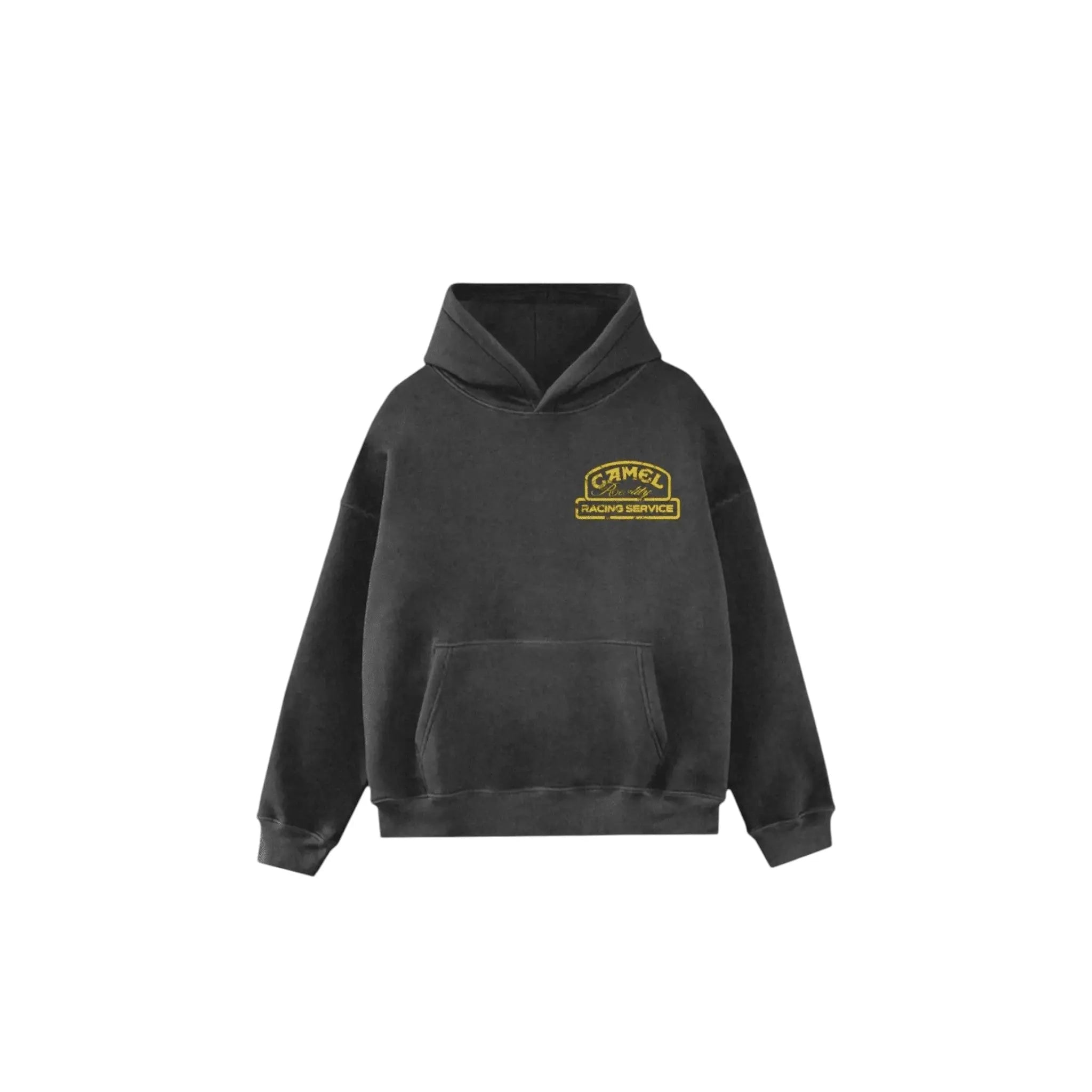 Camel Racing Oversized Hoodie – Vintage Motorsport Style image 1