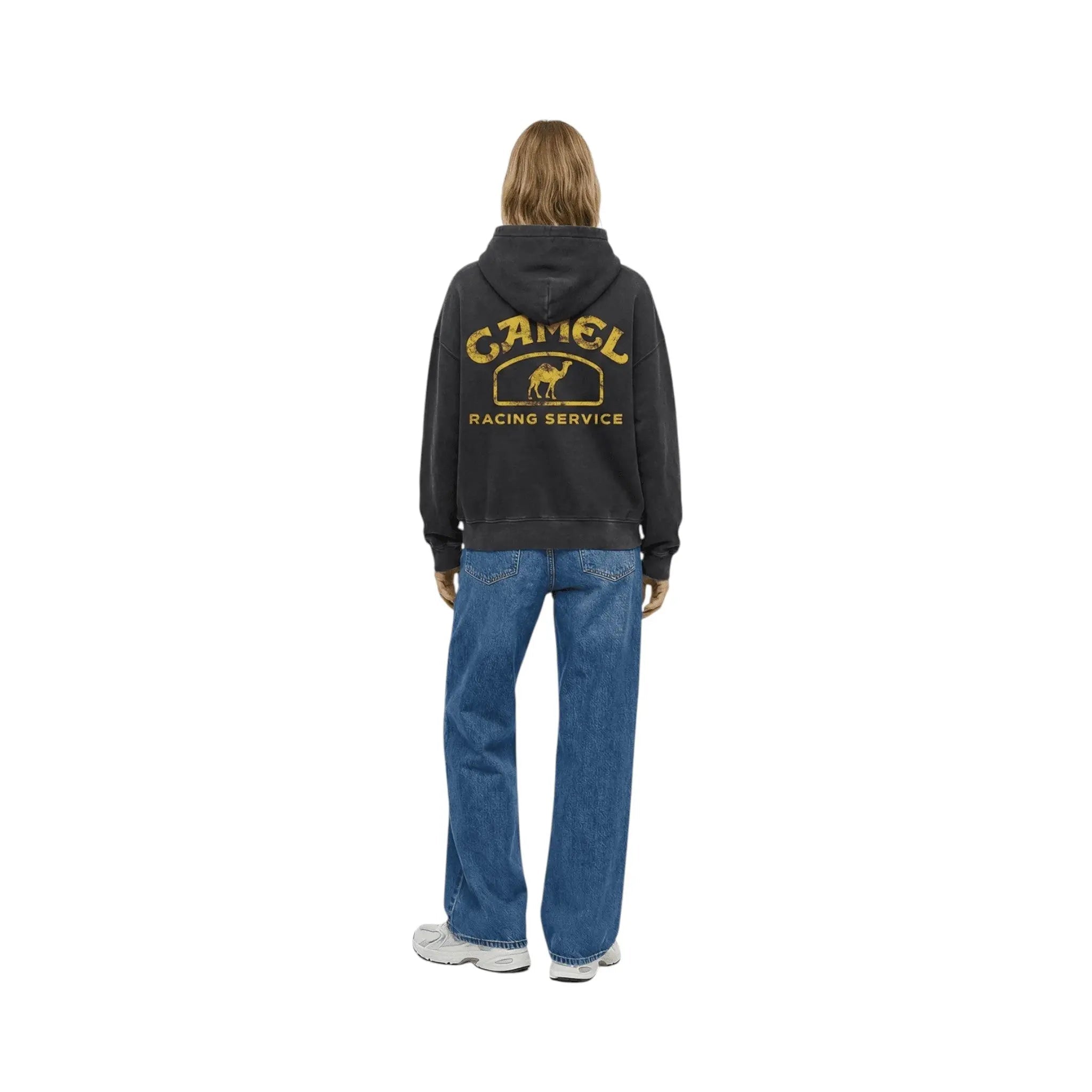 Camel Racing Oversized Hoodie – Vintage Motorsport Style image 4
