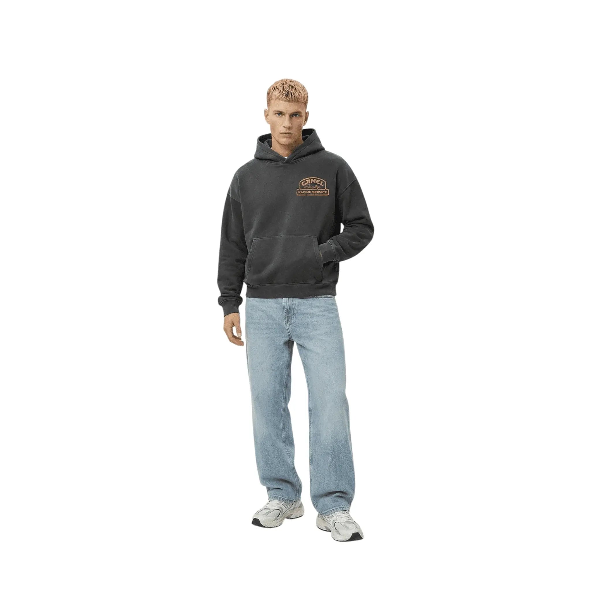 Camel Racing Oversized Hoodie – Vintage Motorsport Style image 5
