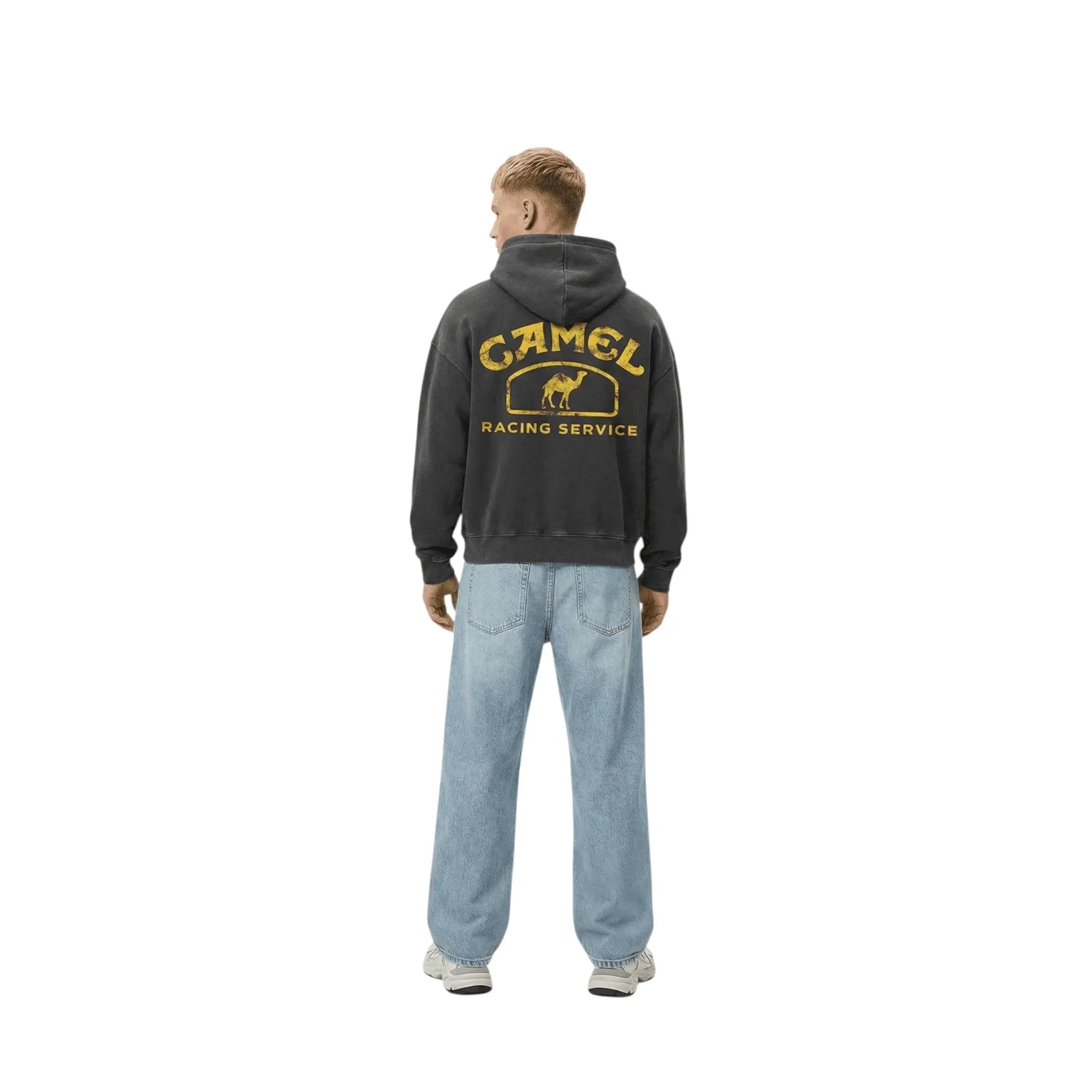 Camel Racing Oversized Hoodie – Vintage Motorsport Style image 6