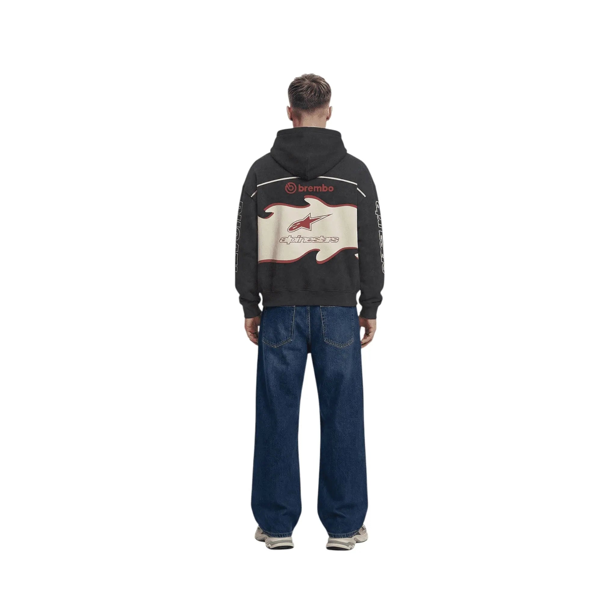 Ducati "Nitro" Racing Oversized Hoodie - Alpinestars Edition image 6