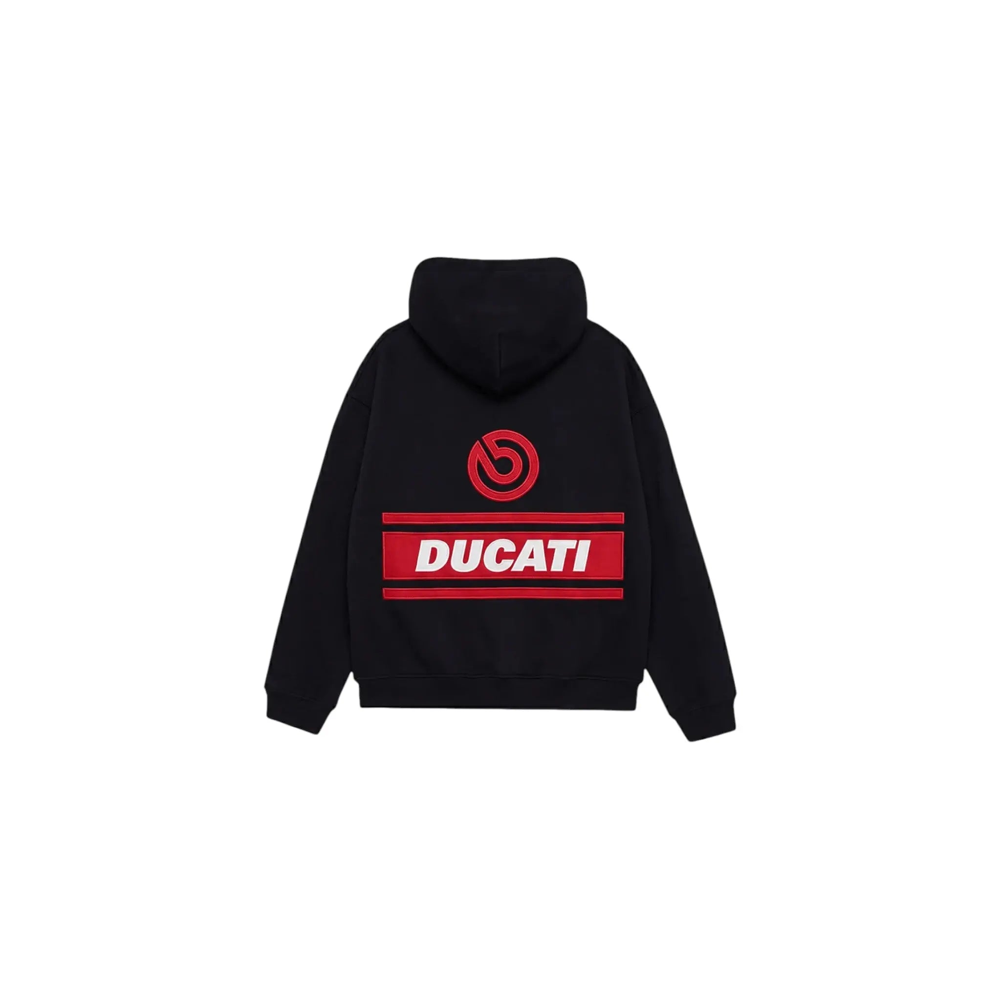 Ducati Racing Heritage Oversized Hoodie – Vintage Black Edition image 2
