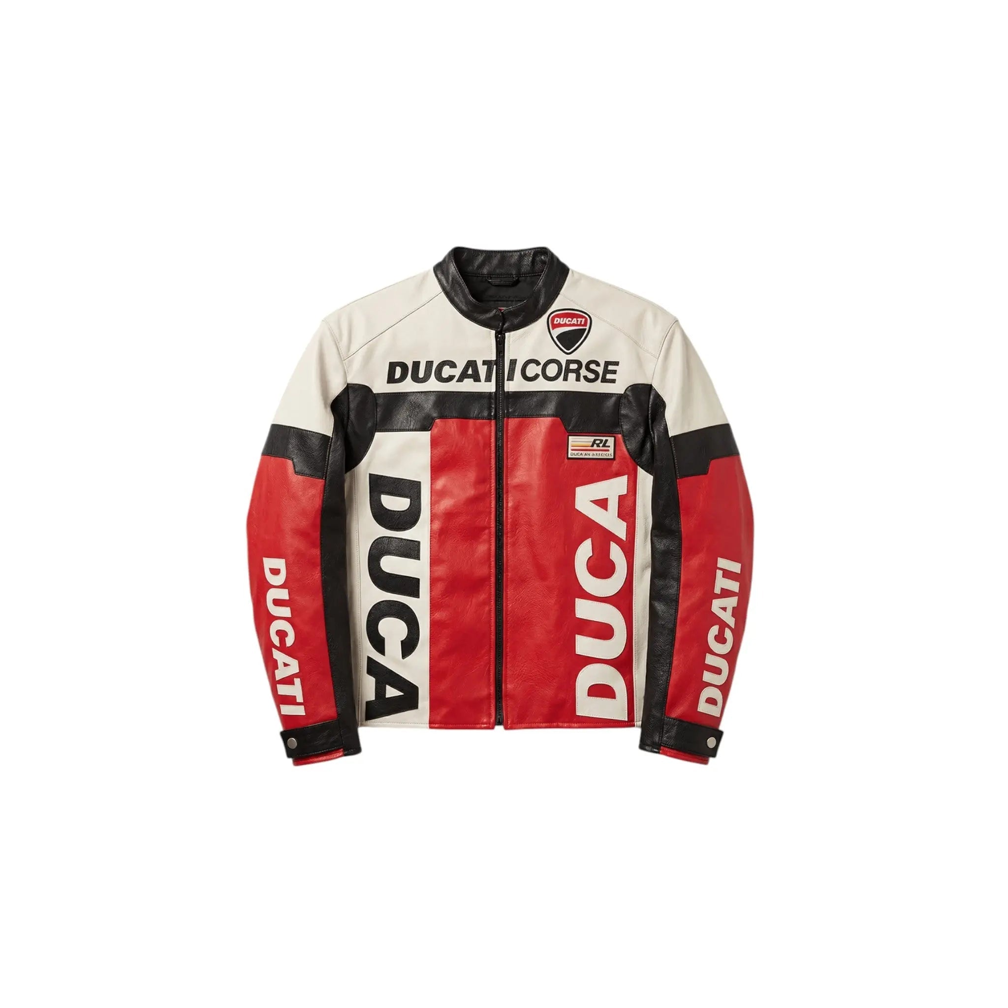 Ducati Vintage Leather Bomber Jacket image 1