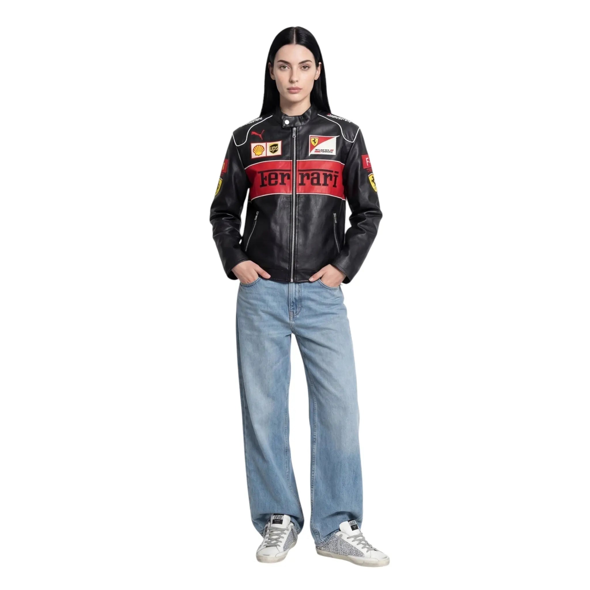Ferrari F1 Vintage Leather Jacket - Special Edition image 3