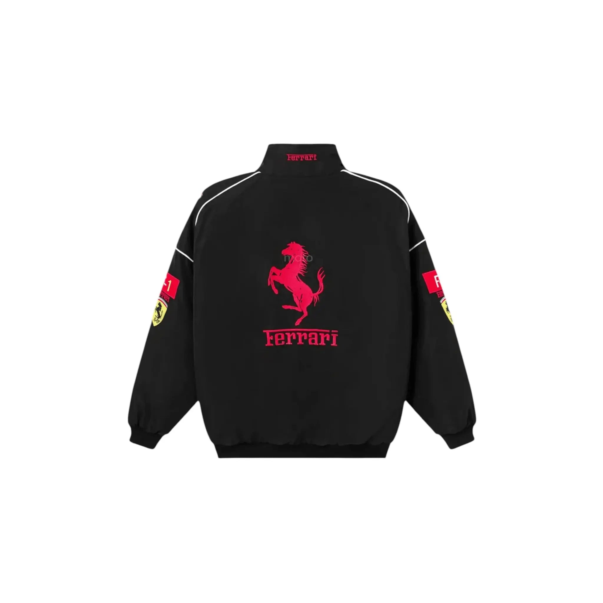 Ferrari F1 Vintage Racing Jacket – Black ZipCover Edition image 2