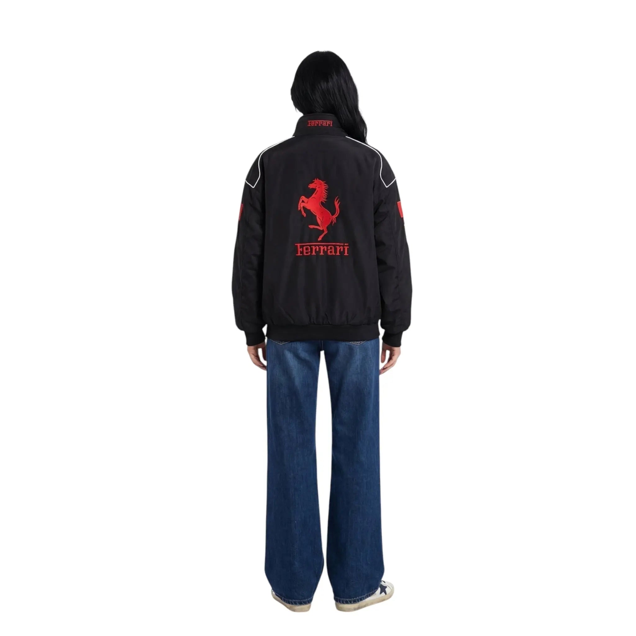 Ferrari F1 Vintage Racing Jacket – Black ZipCover Edition image 4