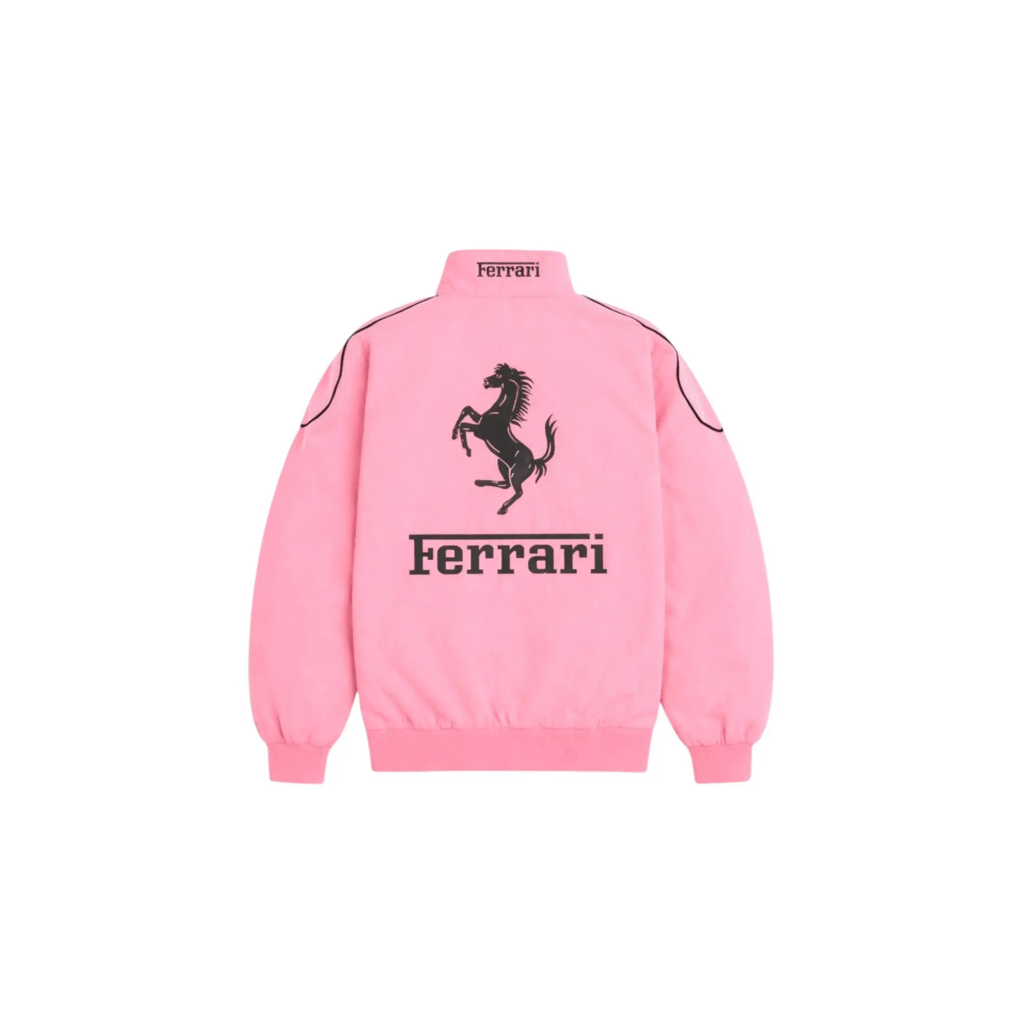 Ferrari F1 Vintage Racing Jacket - Pink Cotton Edition image 2