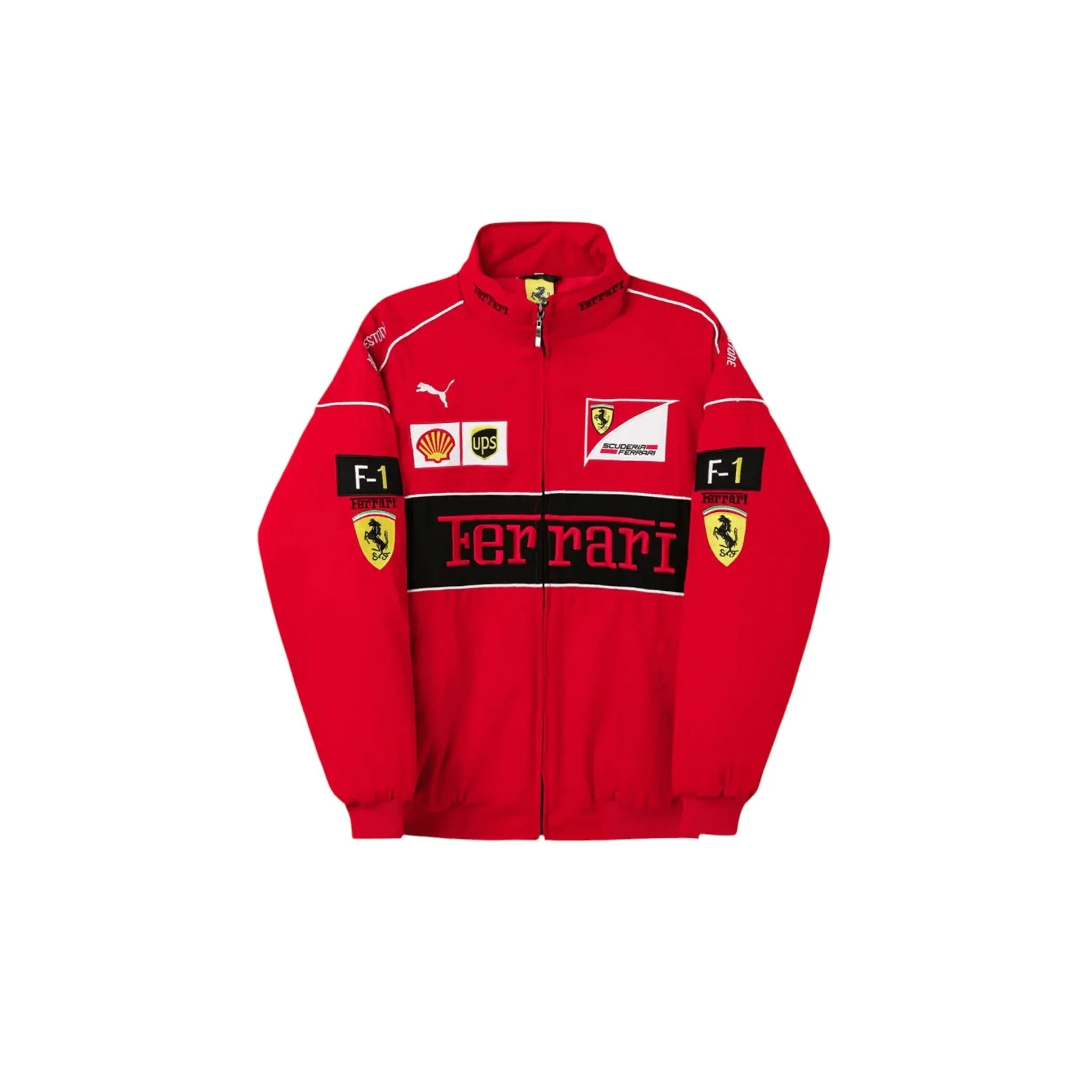 Ferrari F1 Vintage Racing Jacket - Red Edition image 1