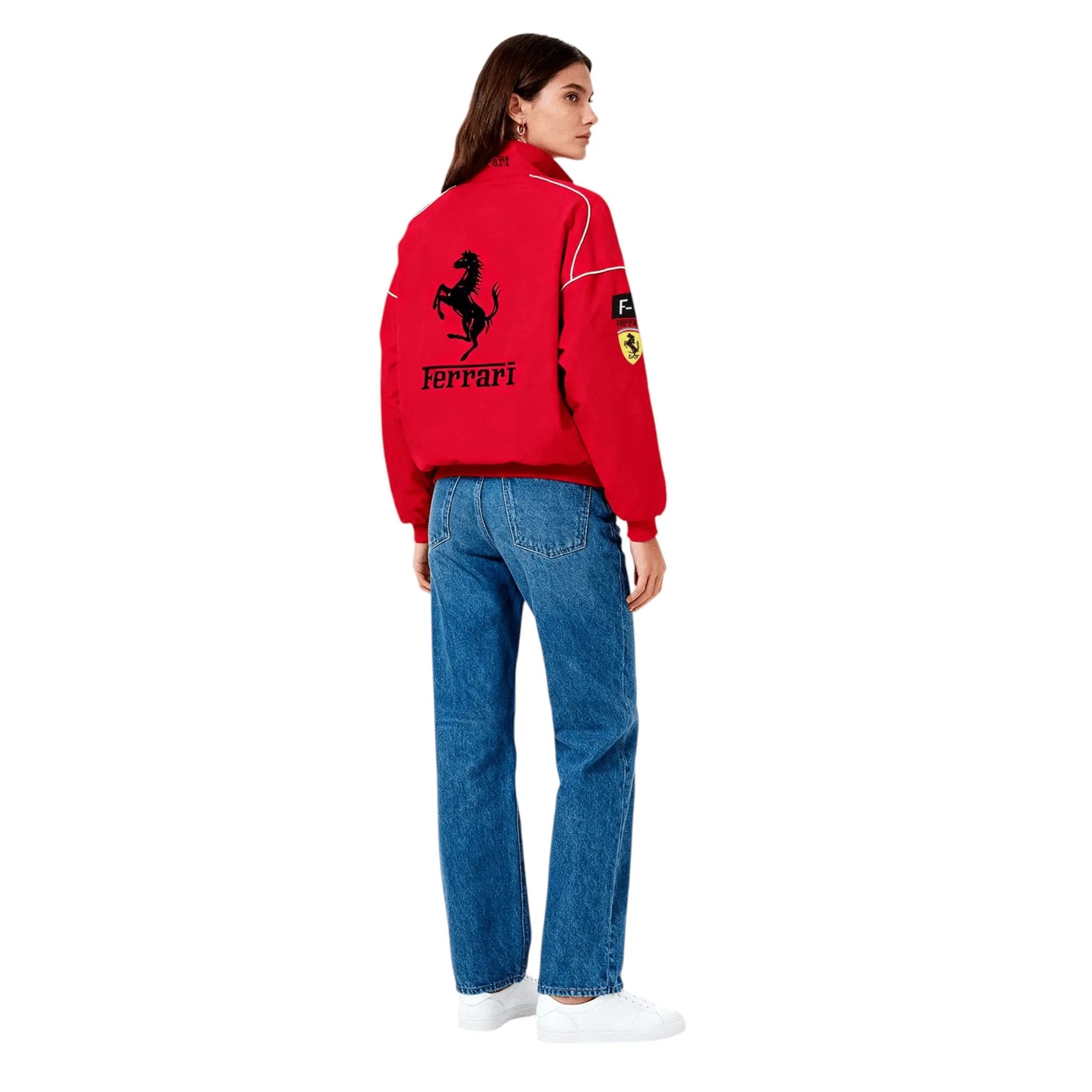 Ferrari F1 Vintage Racing Jacket - Red Edition image 4