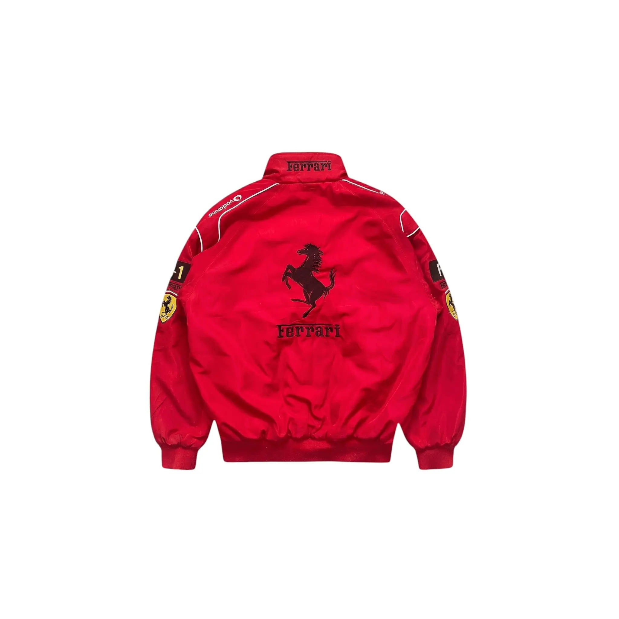 Ferrari F1 Vintage Racing Jacket - Red ZipCover Edition image 2