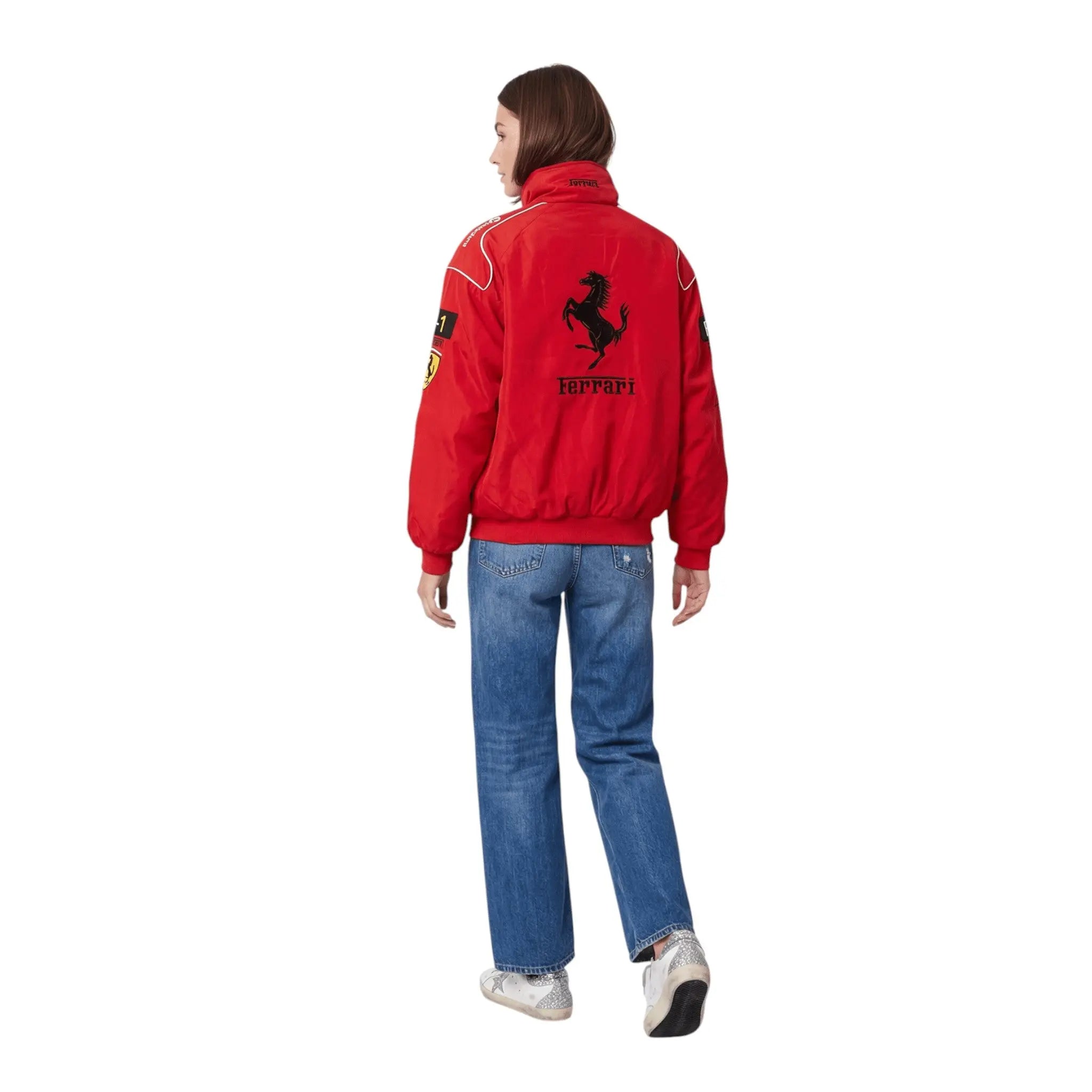 Ferrari F1 Vintage Racing Jacket - Red ZipCover Edition image 4