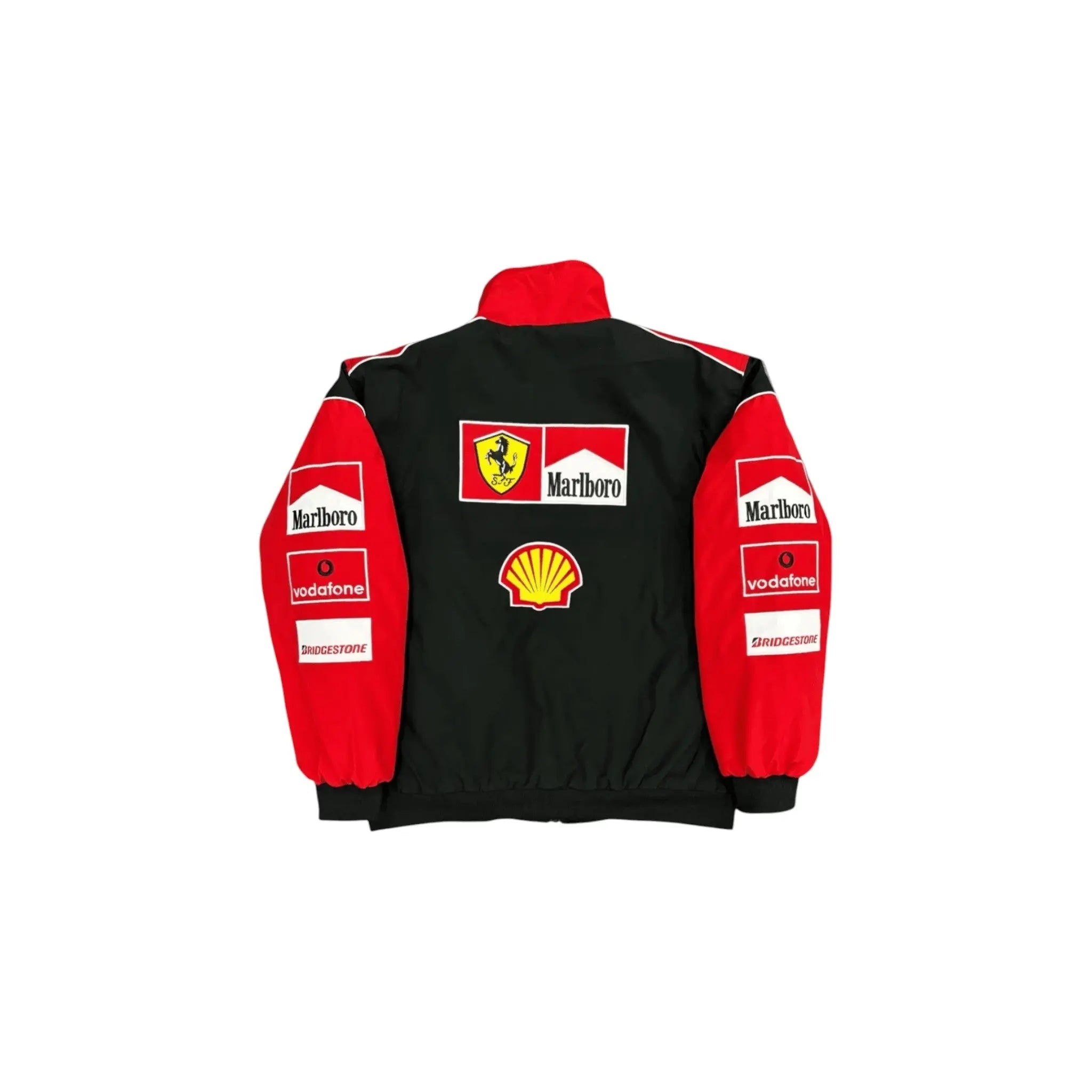 Ferrari F1 Vintage Racing Jacket – White & Red Edition image 2