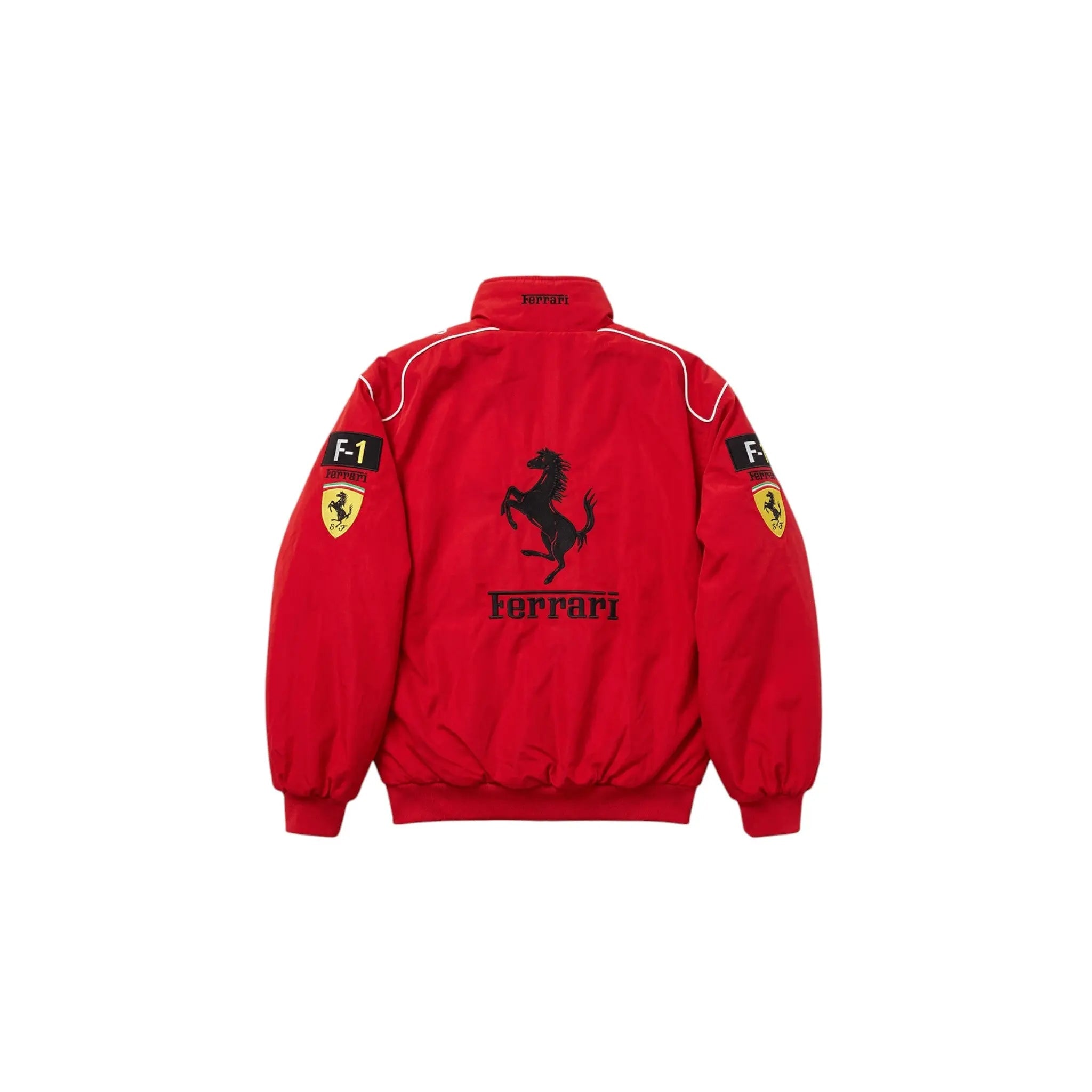 Ferrari F1 Vintage Racing Jacket – White ZipCover Edition image 2