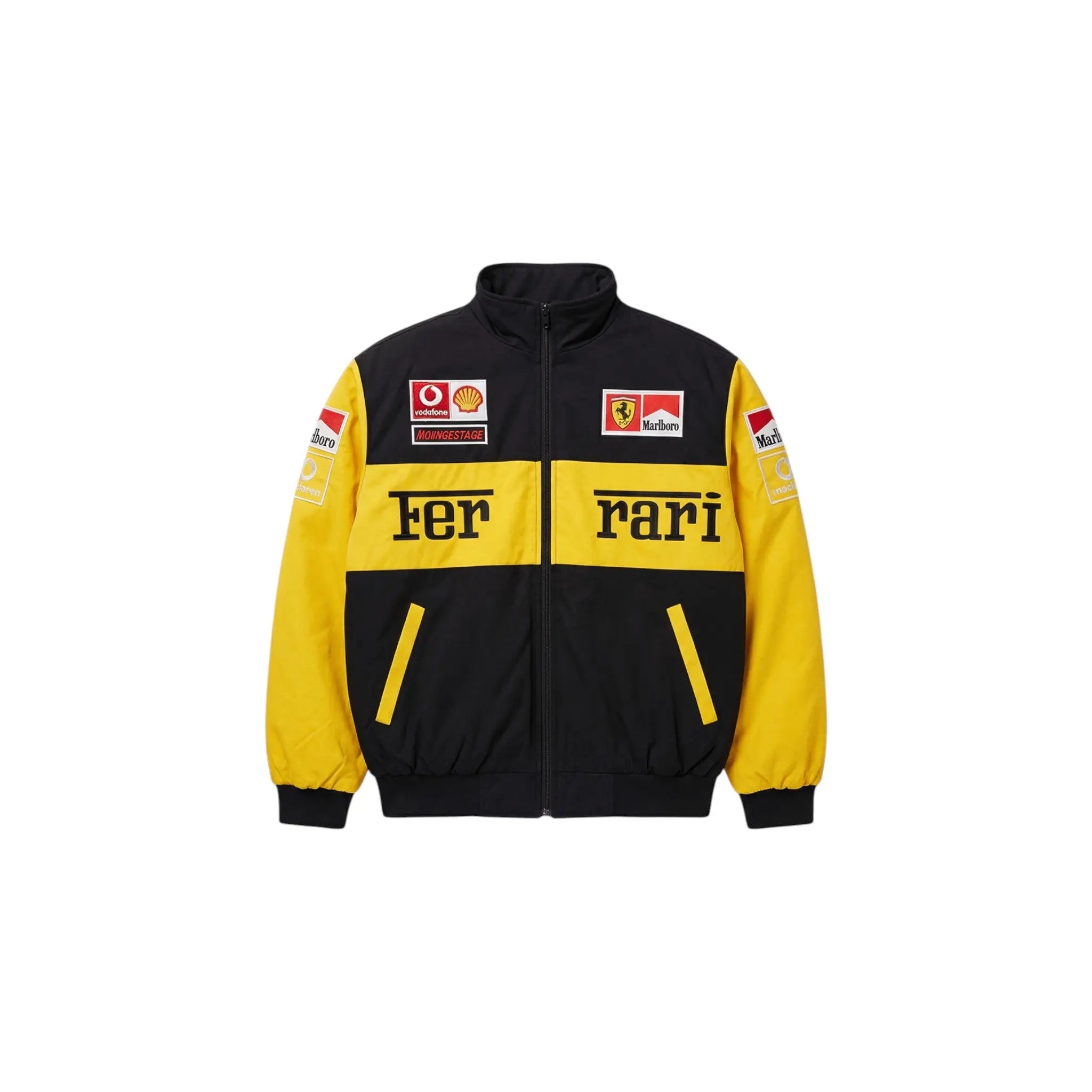 Ferrari F1 Vintage Racing Jacket - Yellow Edition image 1