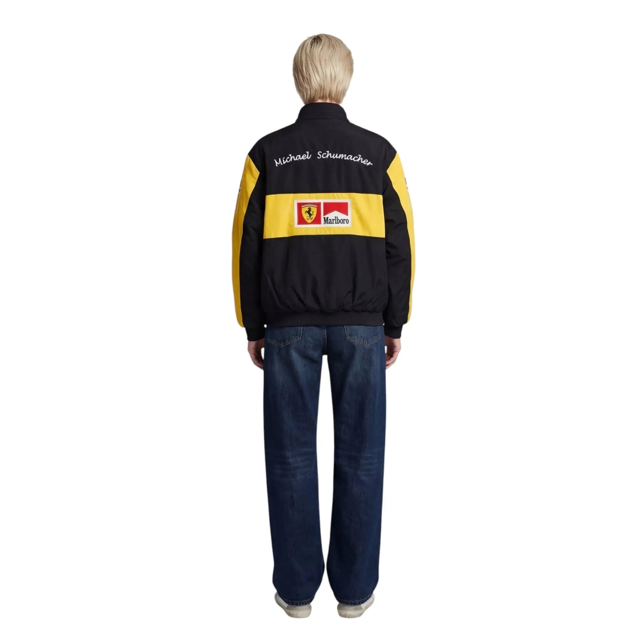 Ferrari F1 Vintage Racing Jacket - Yellow Edition image 4