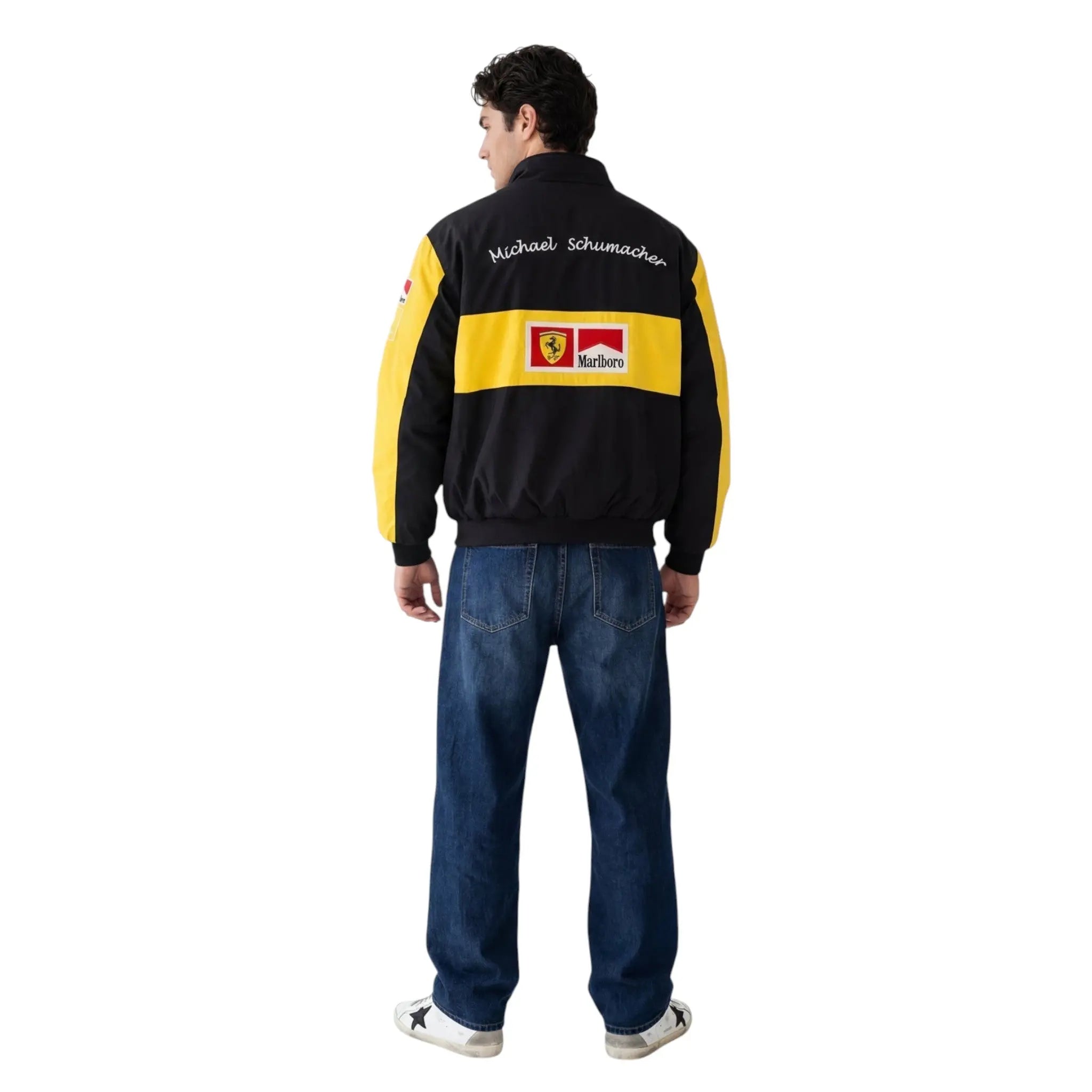 Ferrari F1 Vintage Racing Jacket - Yellow Edition image 6