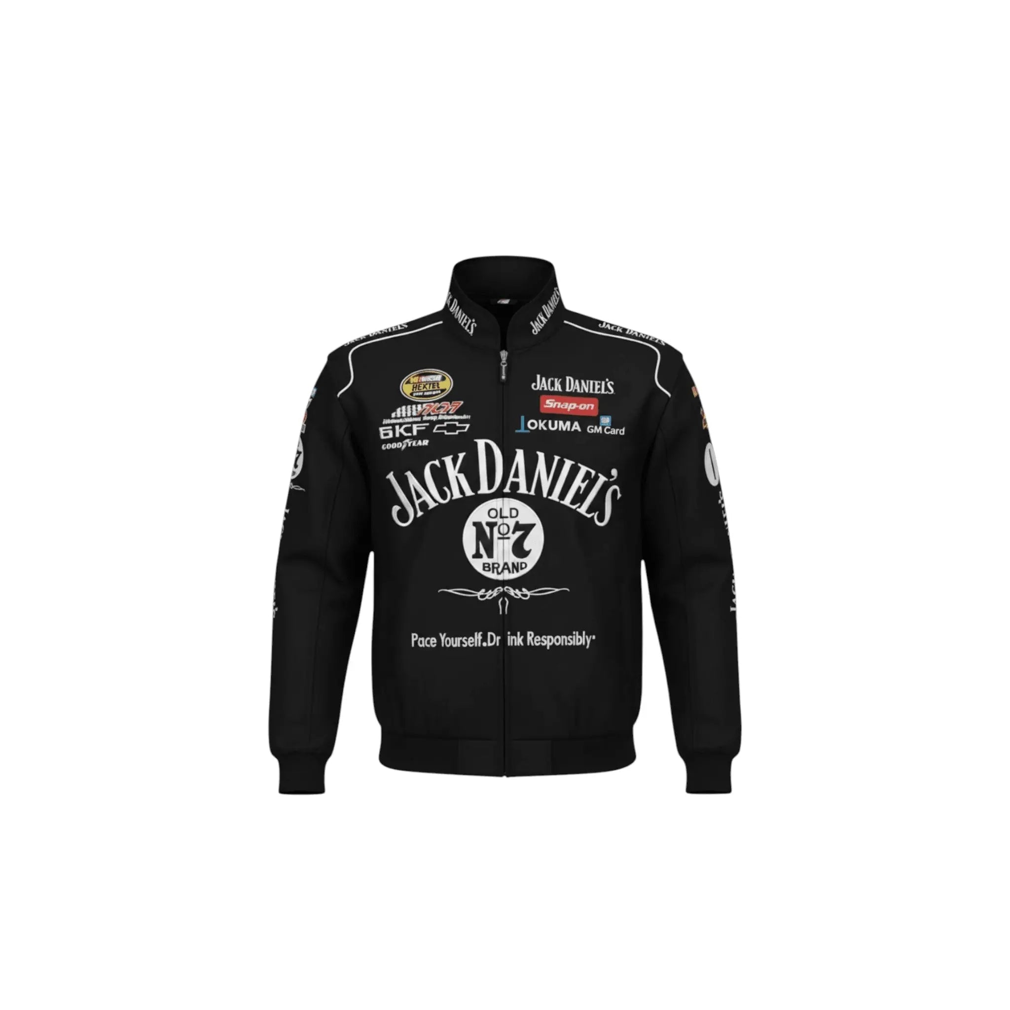 Jack Daniel's Racing Vintage Jacket - Black Edition image 1