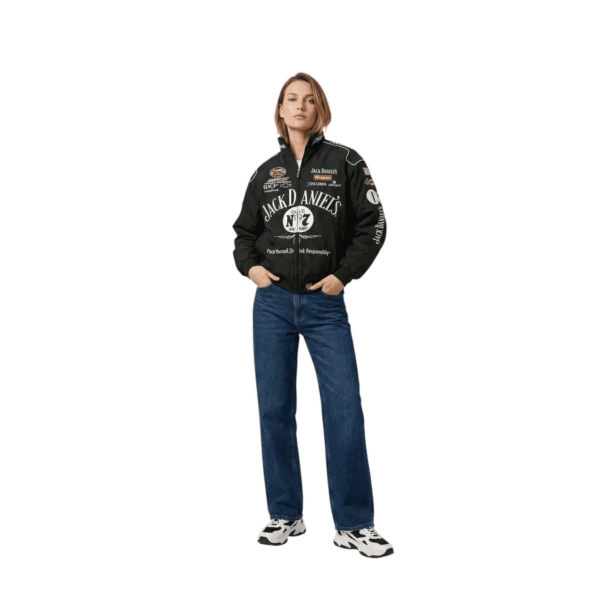 Jack Daniel's Racing Vintage Jacket - Black Edition image 3