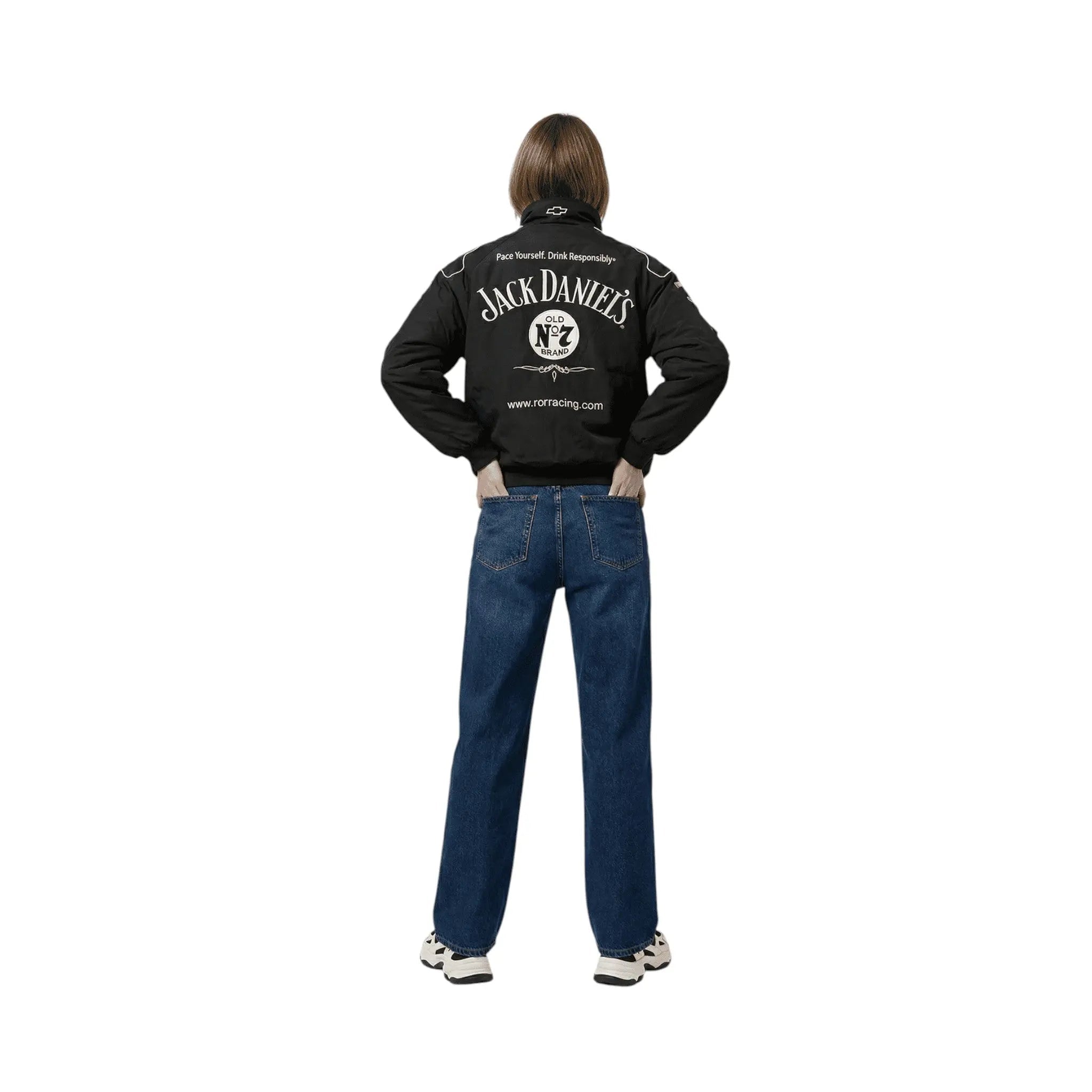 Jack Daniel's Racing Vintage Jacket - Black Edition image 4
