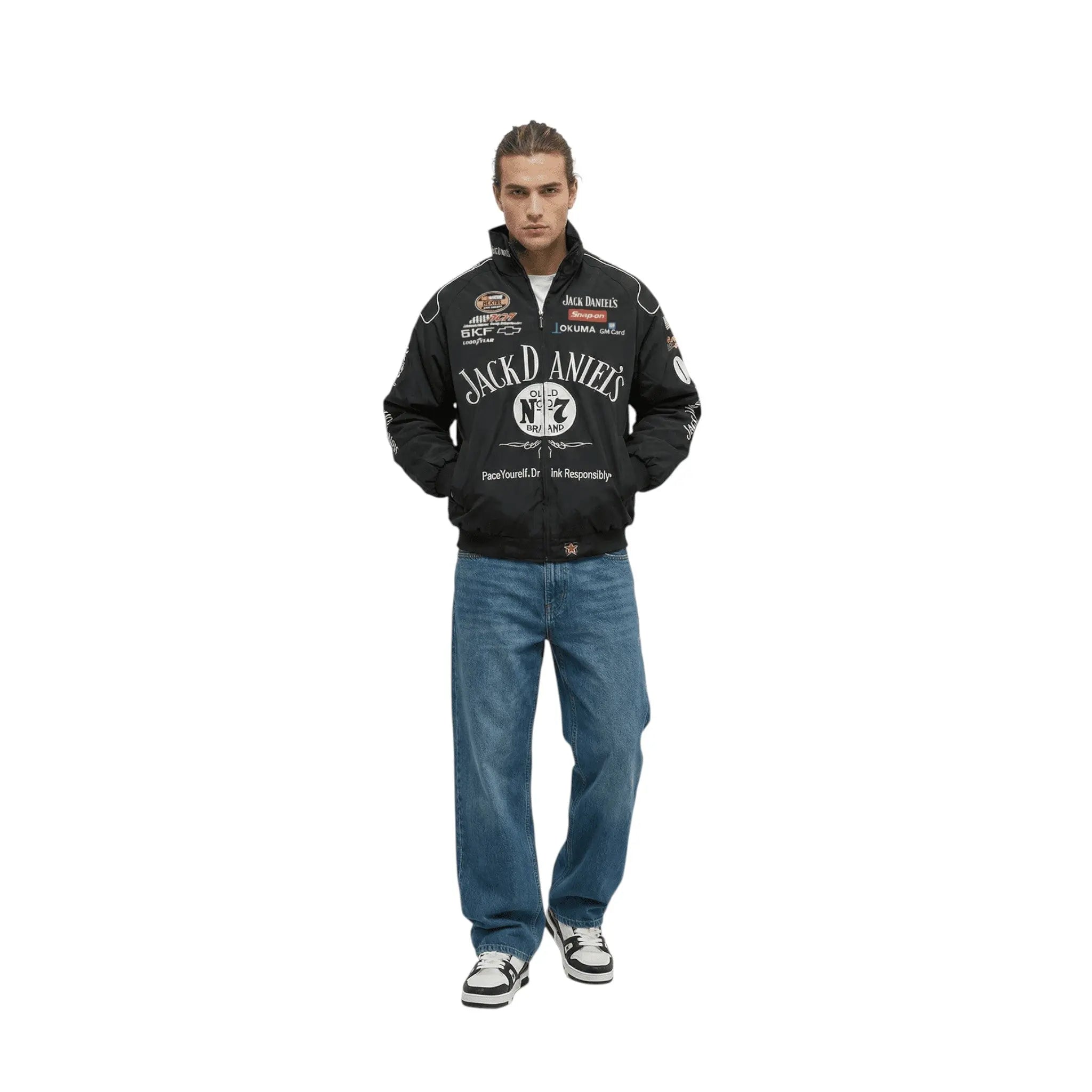 Jack Daniel's Racing Vintage Jacket - Black Edition image 5