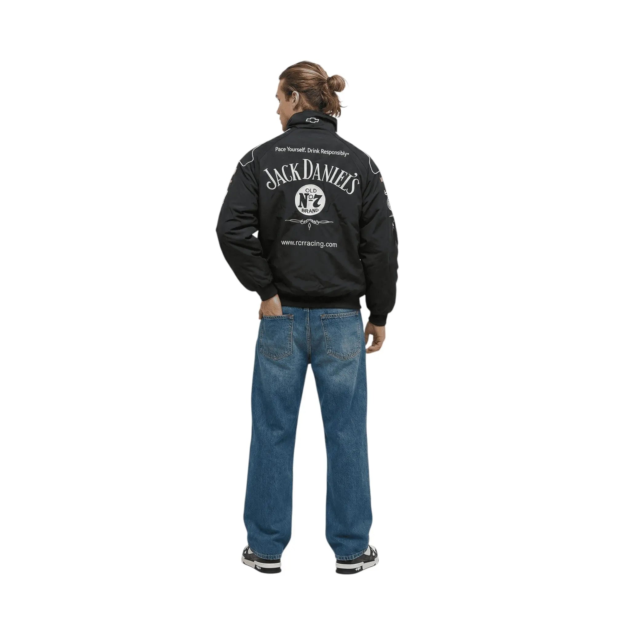 Jack Daniel's Racing Vintage Jacket - Black Edition image 6