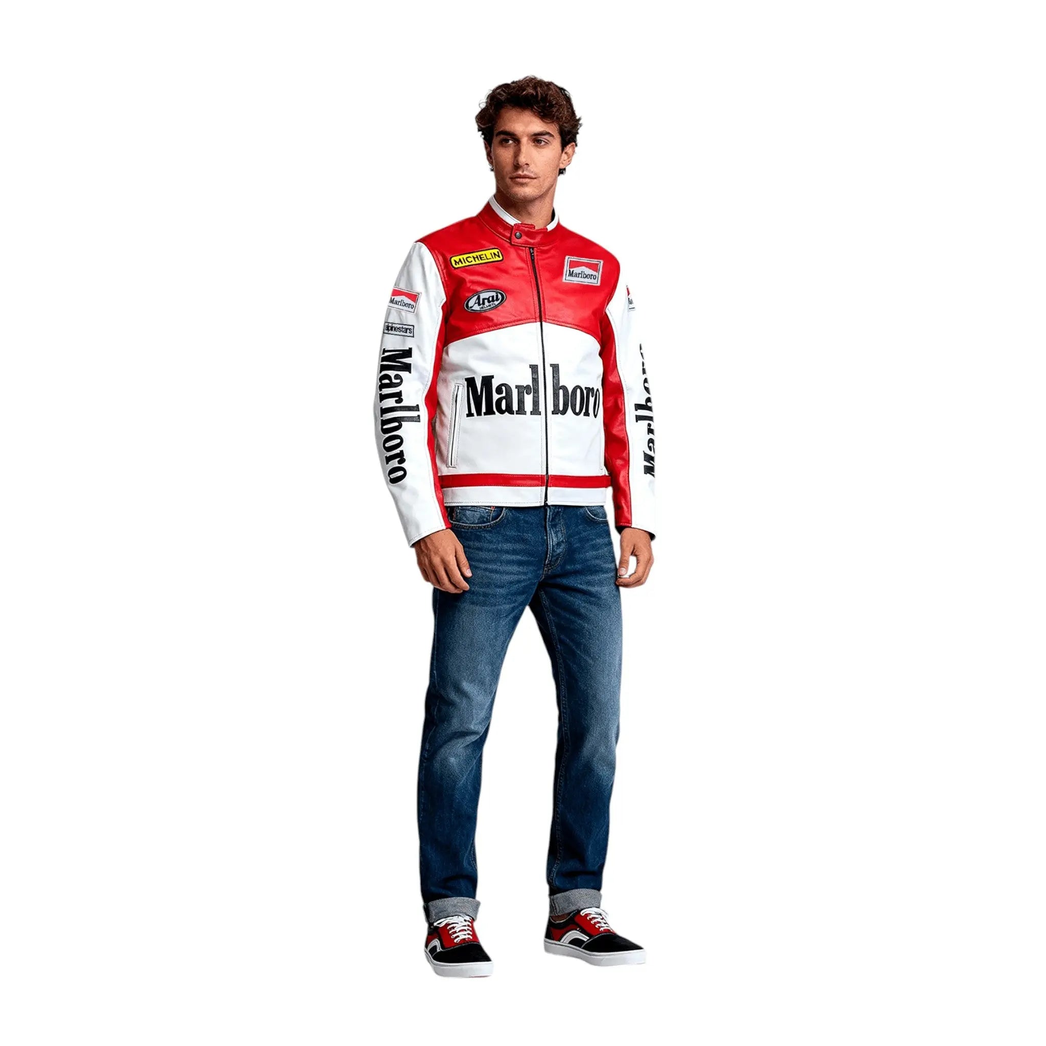 Marlboro Racing Leather Jacket - Classic Edition image 5