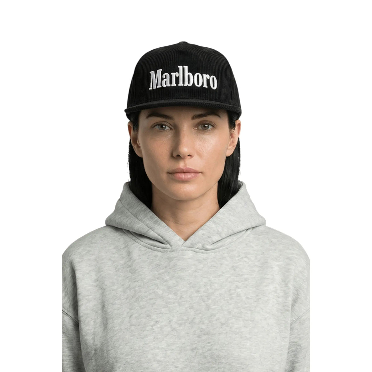 Marlboro Vintage Corduroy Cap – Black Edition image 4
