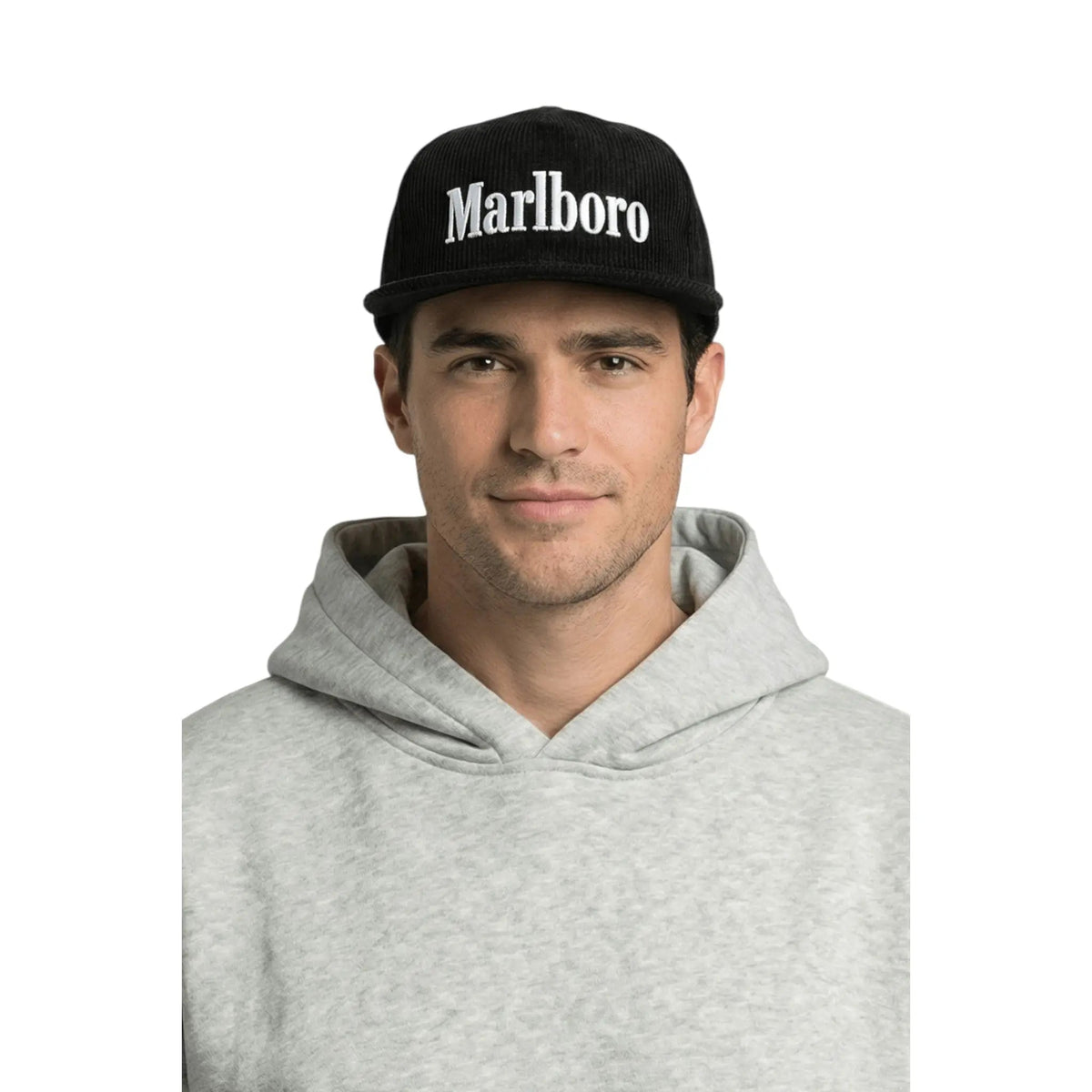 Marlboro Vintage Corduroy Cap – Black Edition image 5