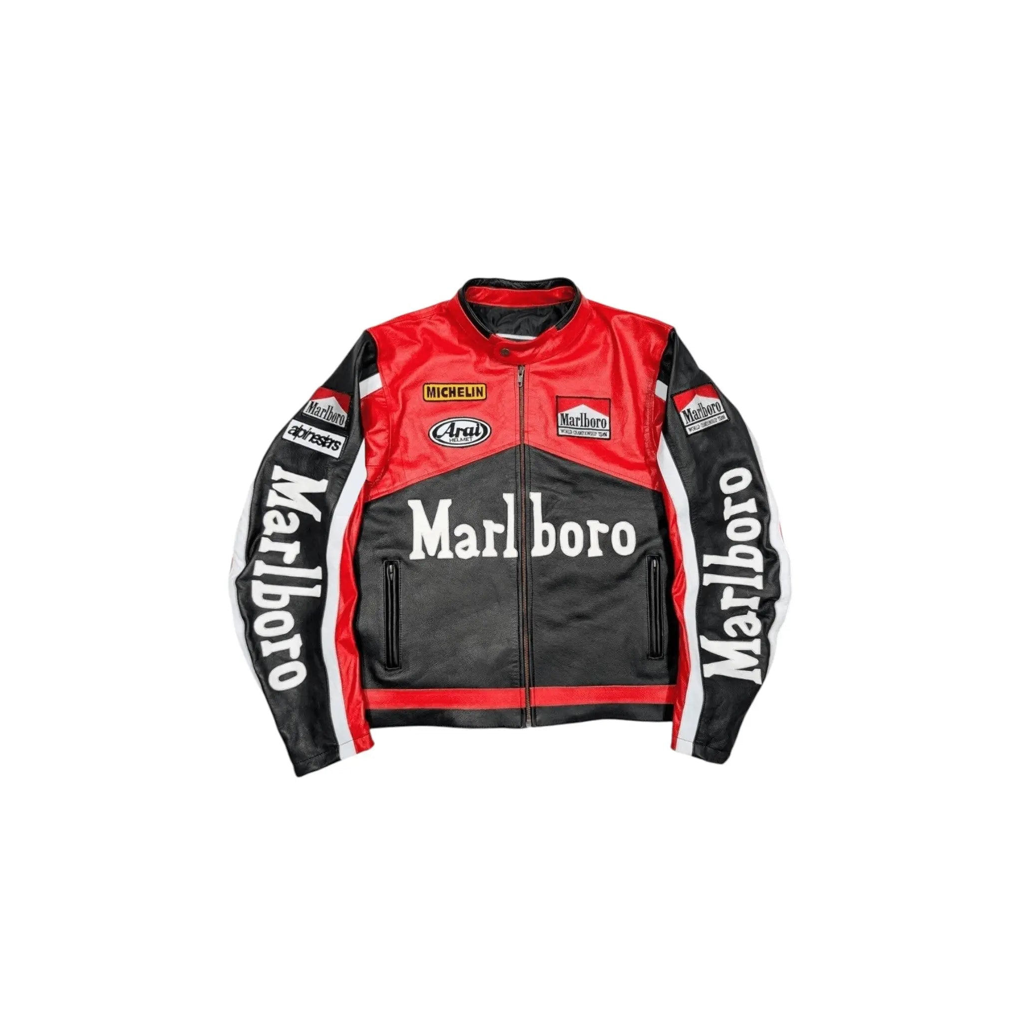 Marlboro Vintage Racing Leather Jacket - Classic Edition image 1
