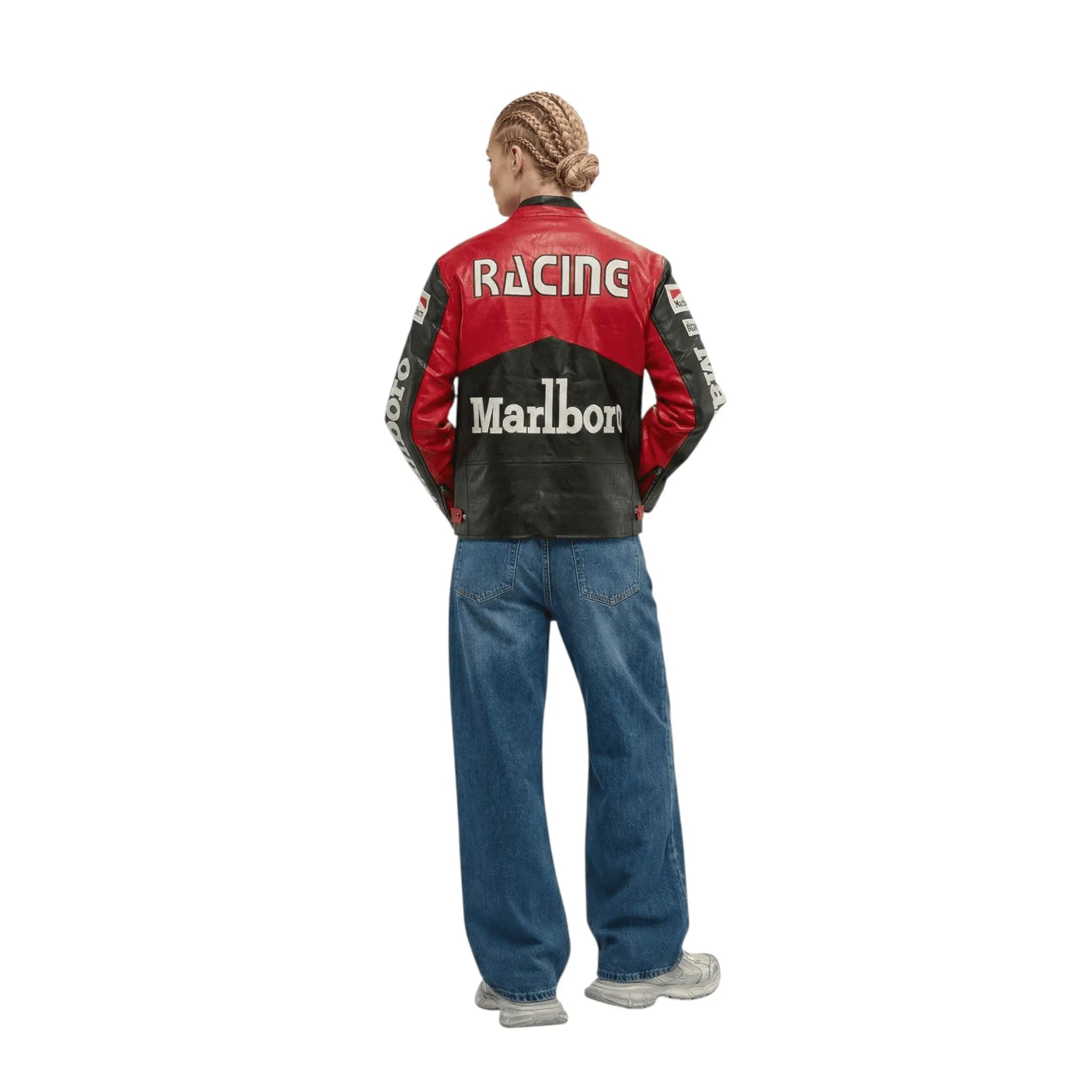 Marlboro Vintage Racing Leather Jacket - Classic Edition image 4