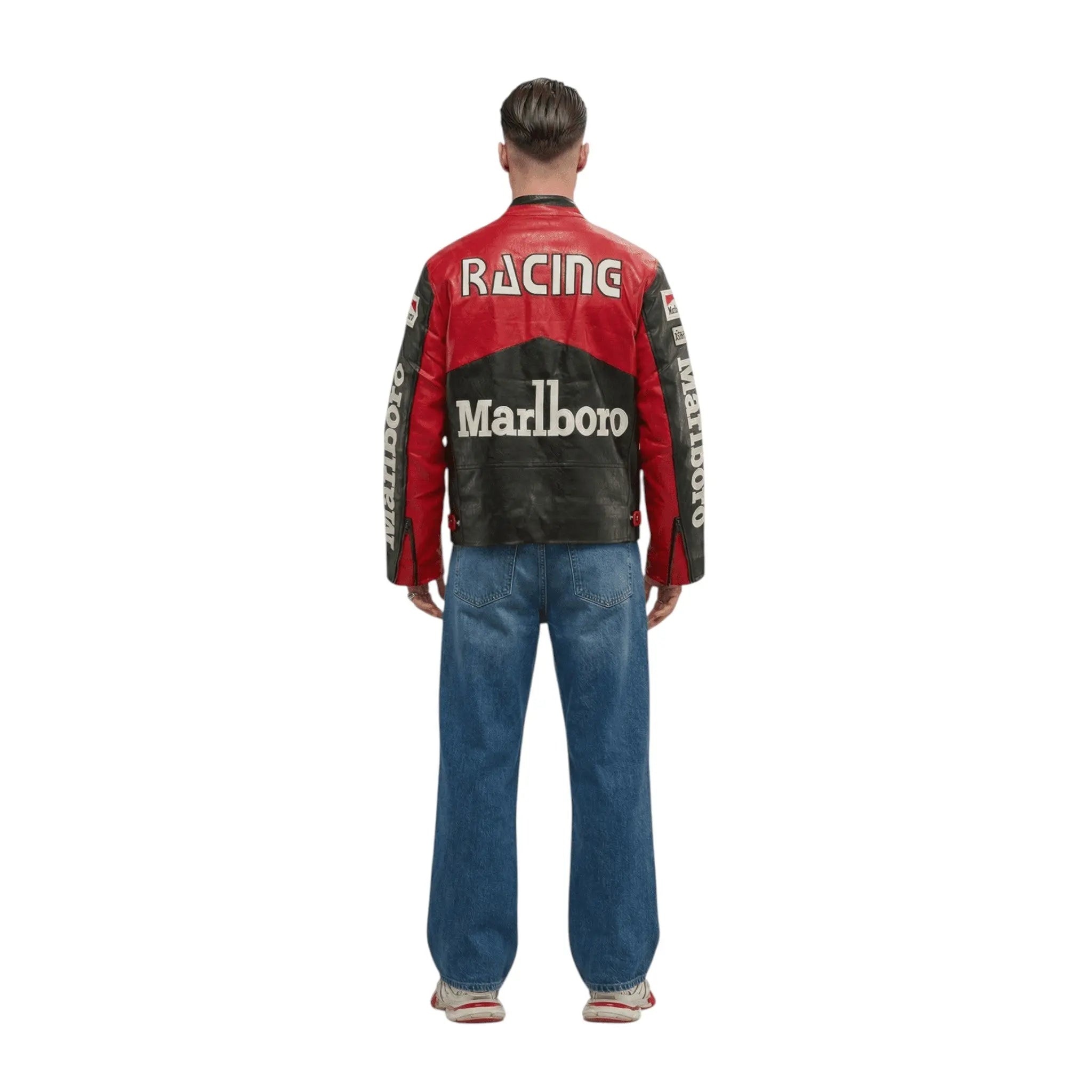 Marlboro Vintage Racing Leather Jacket - Classic Edition image 6
