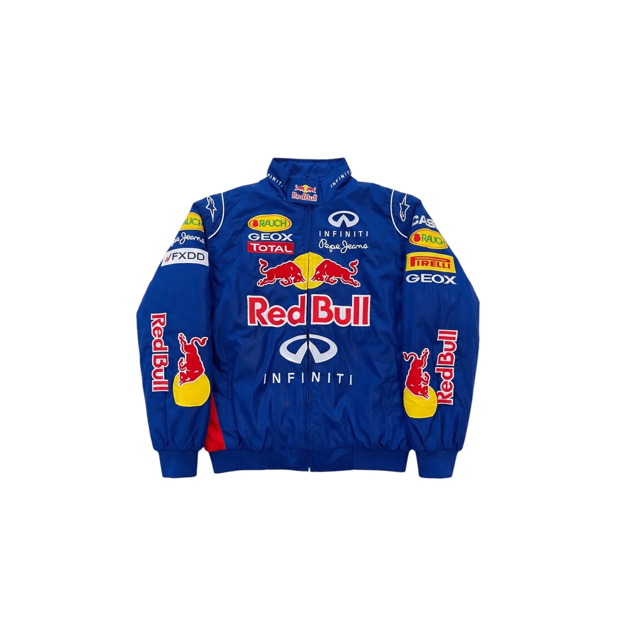 Red Bull Racing F1 Jacket- Blue Royal Edition image 1