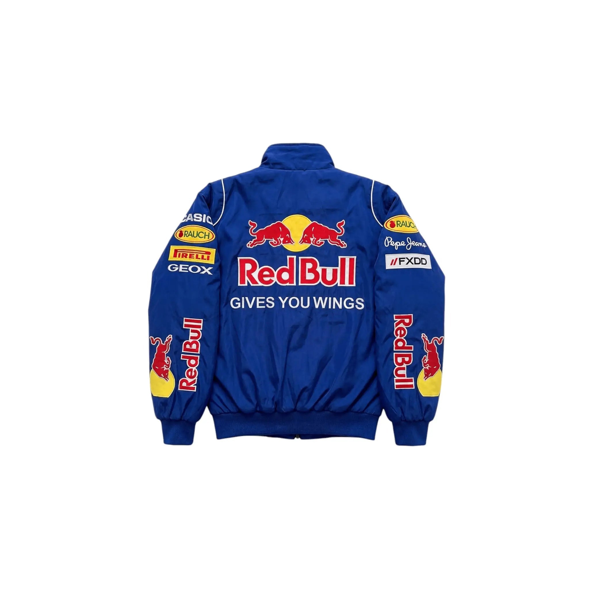 Red Bull Racing F1 Jacket- Blue Royal Edition image 2