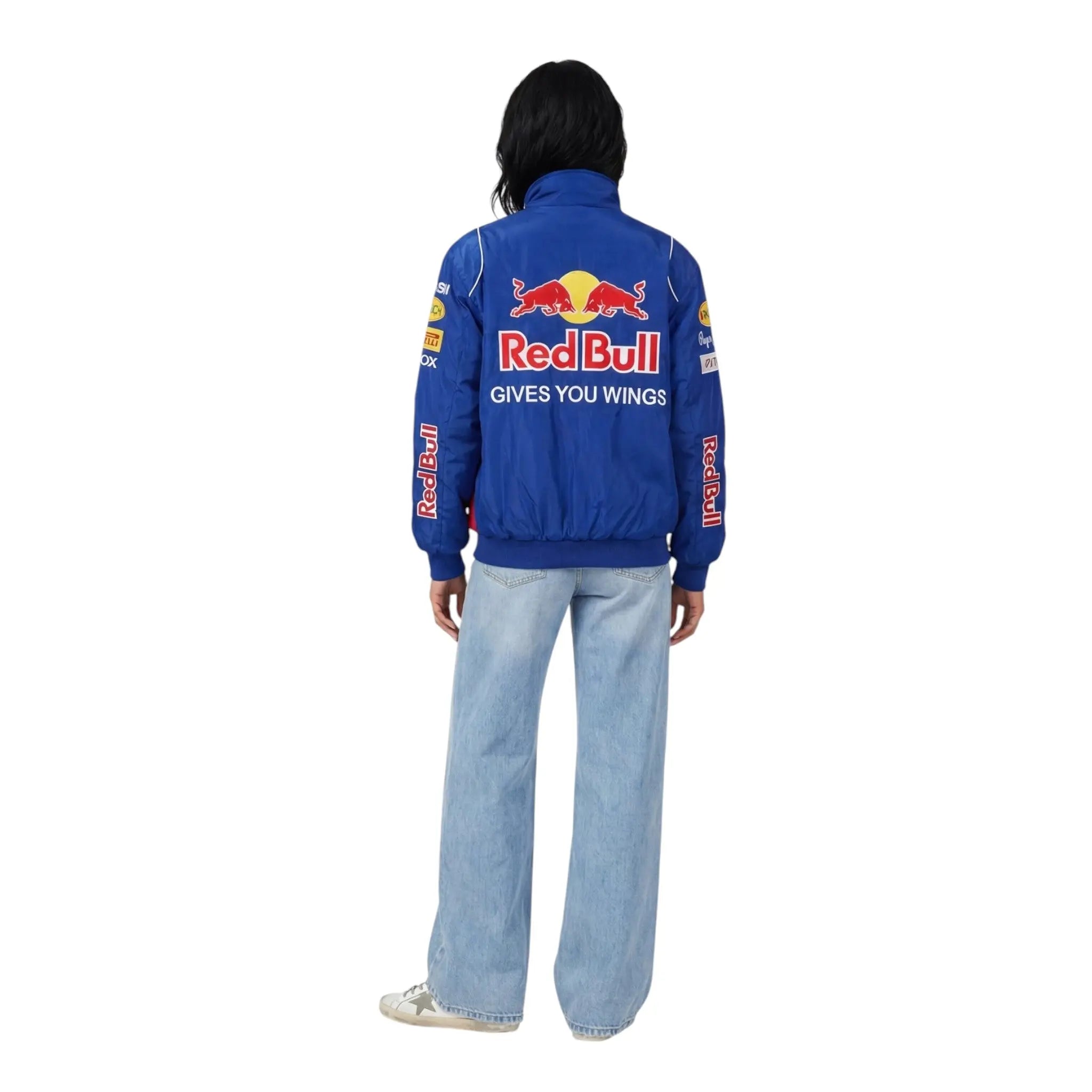 Red Bull Racing F1 Jacket- Blue Royal Edition image 4